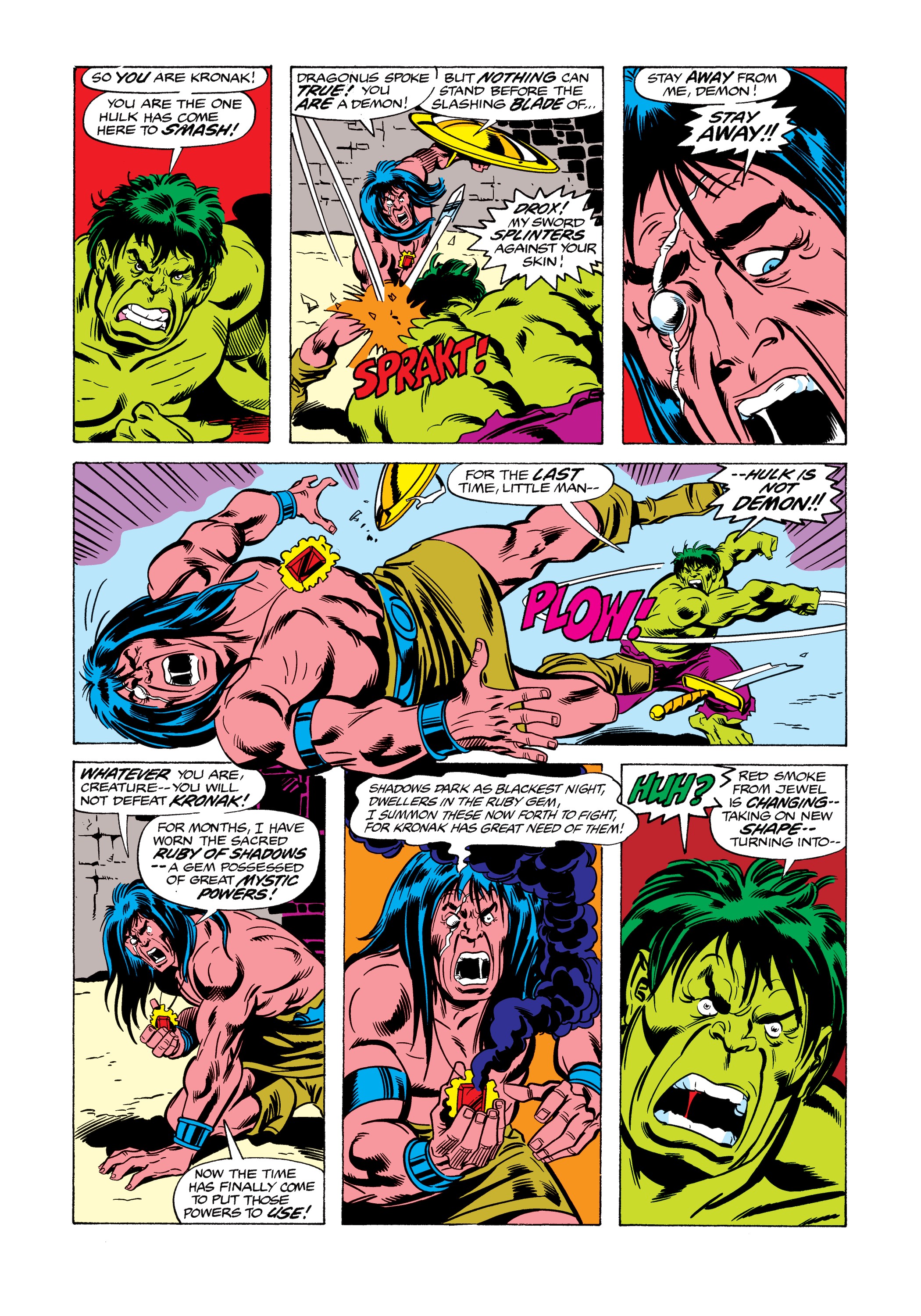 Read online Marvel Masterworks: The Incredible Hulk comic -  Issue # TPB 12 (Part 2) - 31
