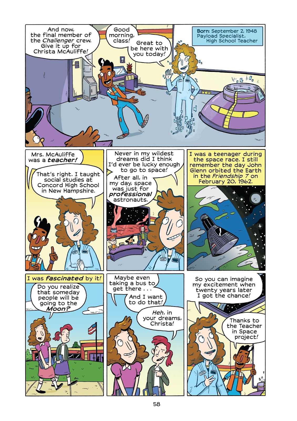 History Comics: The Challenger Disaster: Tragedy in the Skies issue TPB - Page 64