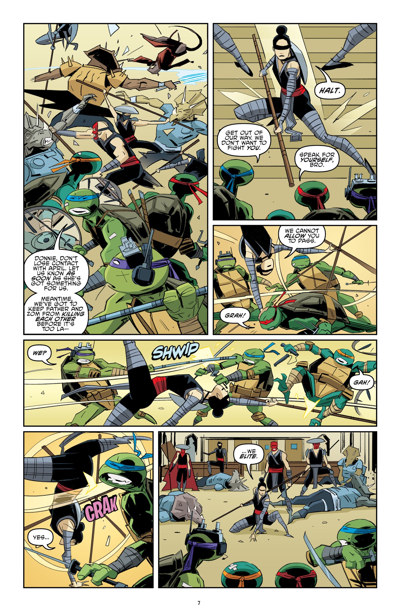 Read online Teenage Mutant Ninja Turtles (2011) comic -  Issue #80 - 9