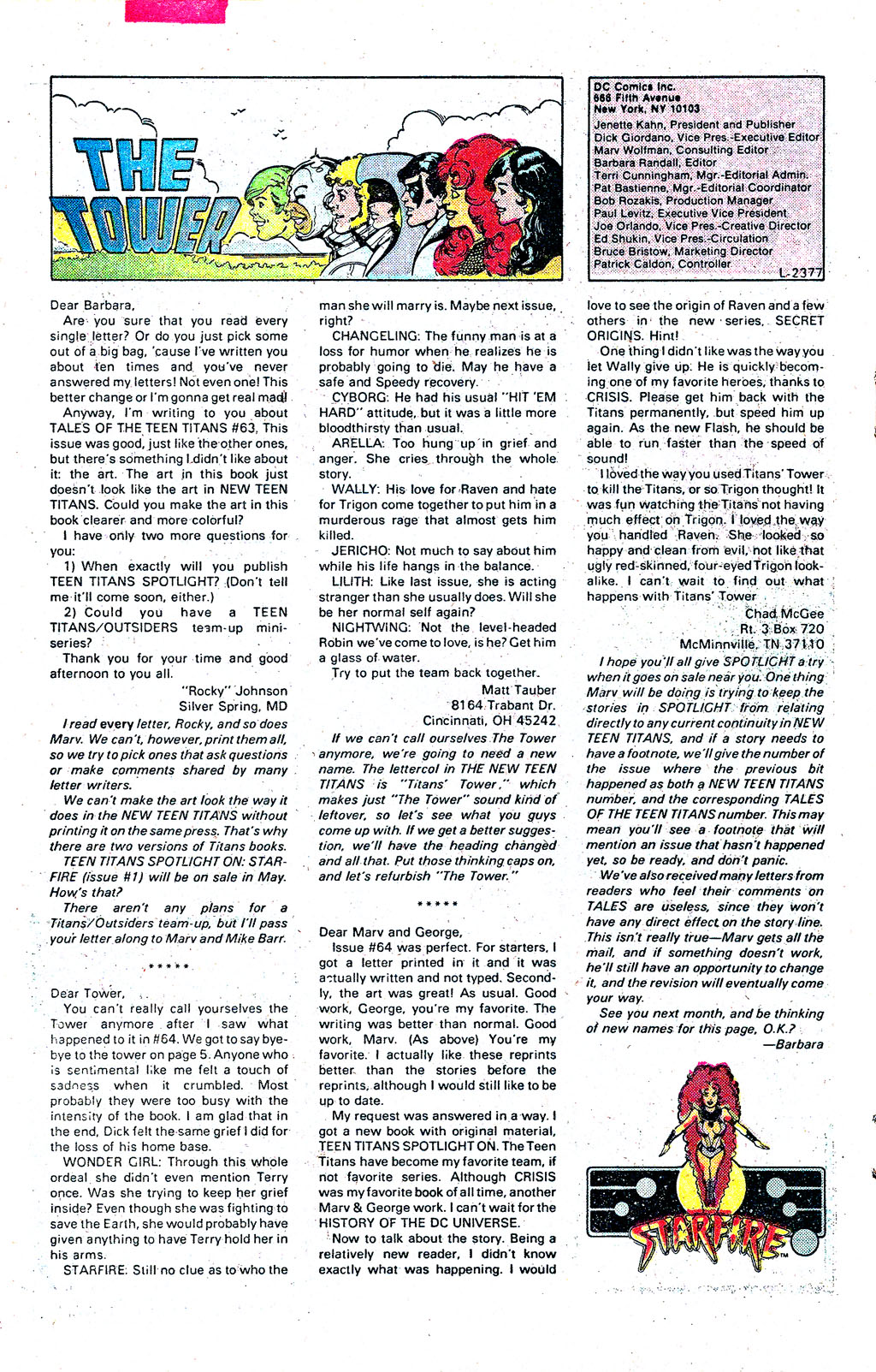 Read online Tales of the Teen Titans comic -  Issue #68 - 25