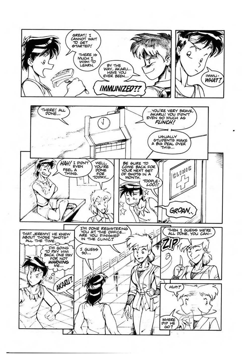 Read online Ninja High School (1986) comic -  Issue #44 - 8
