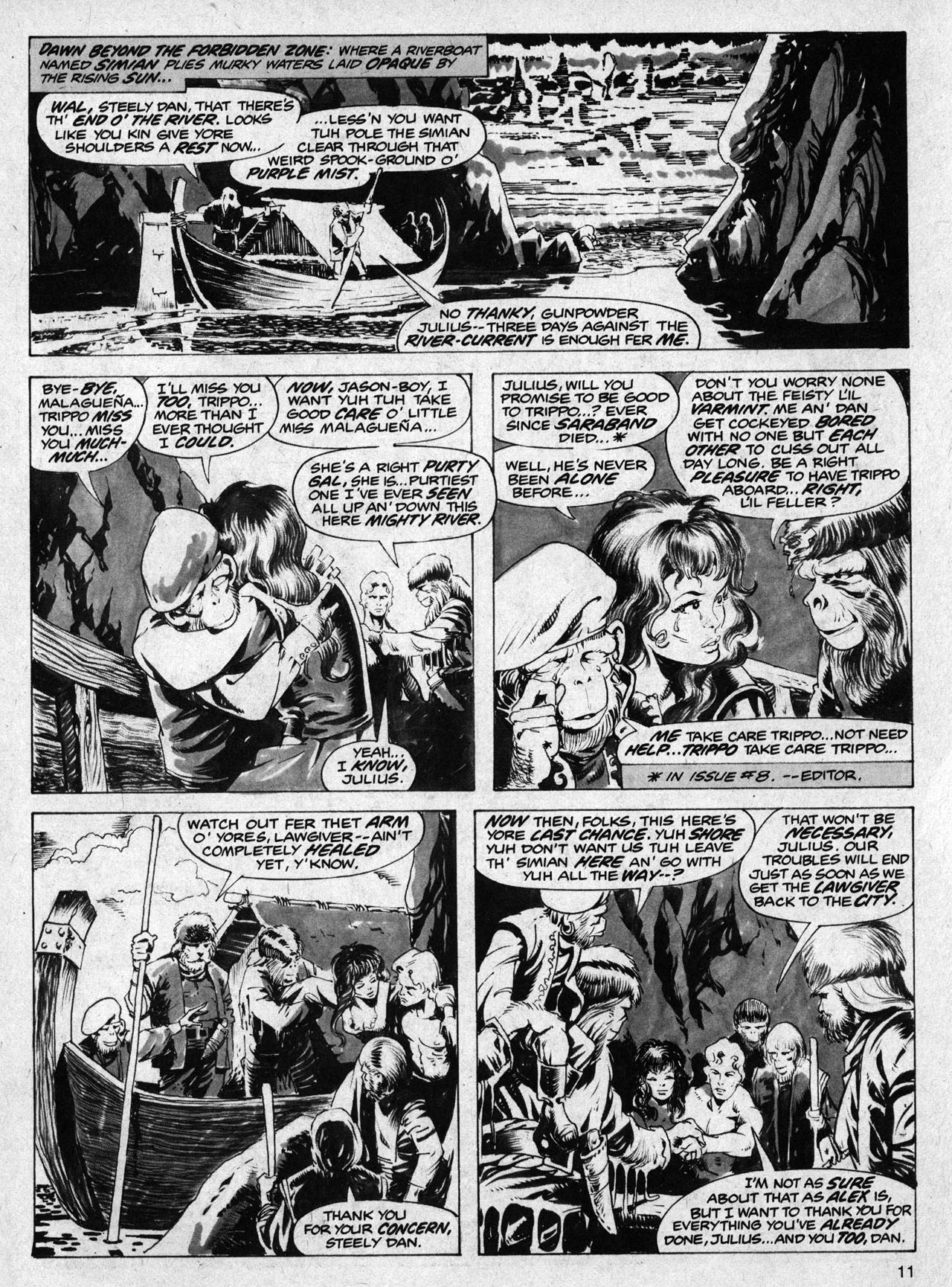 Read online Planet of the Apes comic -  Issue #11 - 11