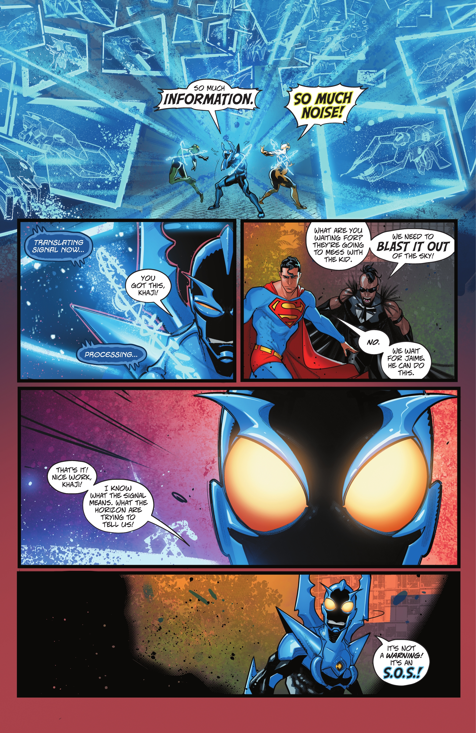 Read online Blue Beetle: Graduation Day comic -  Issue #6 - 4