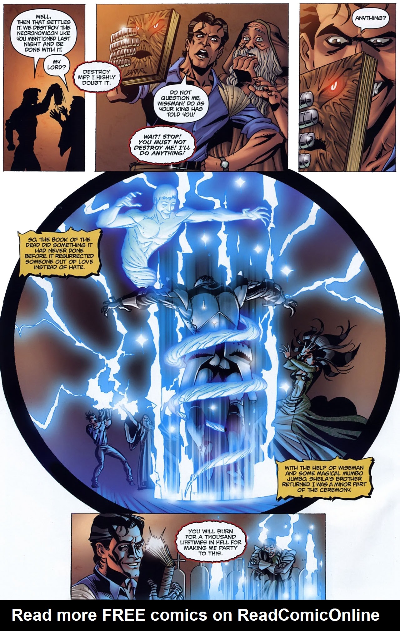 Read online Army of Darkness: King For a Day comic -  Issue #13 - 21