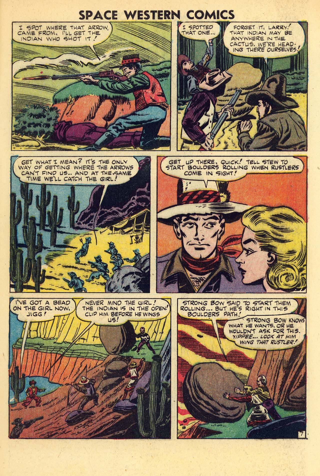 Read online Space Western Comics comic -  Issue #40 - 33