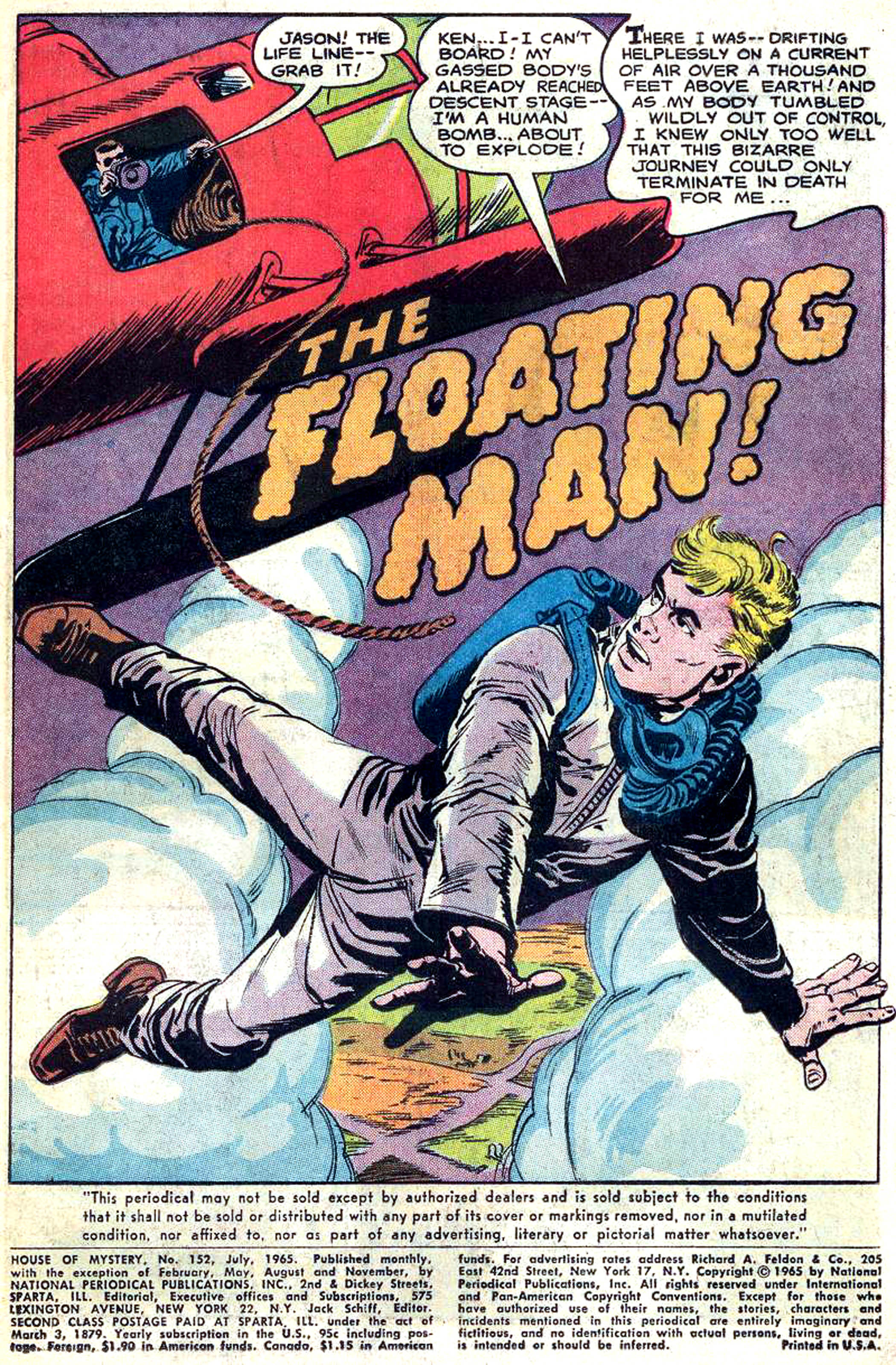 Read online House of Mystery (1951) comic -  Issue #152 - 3