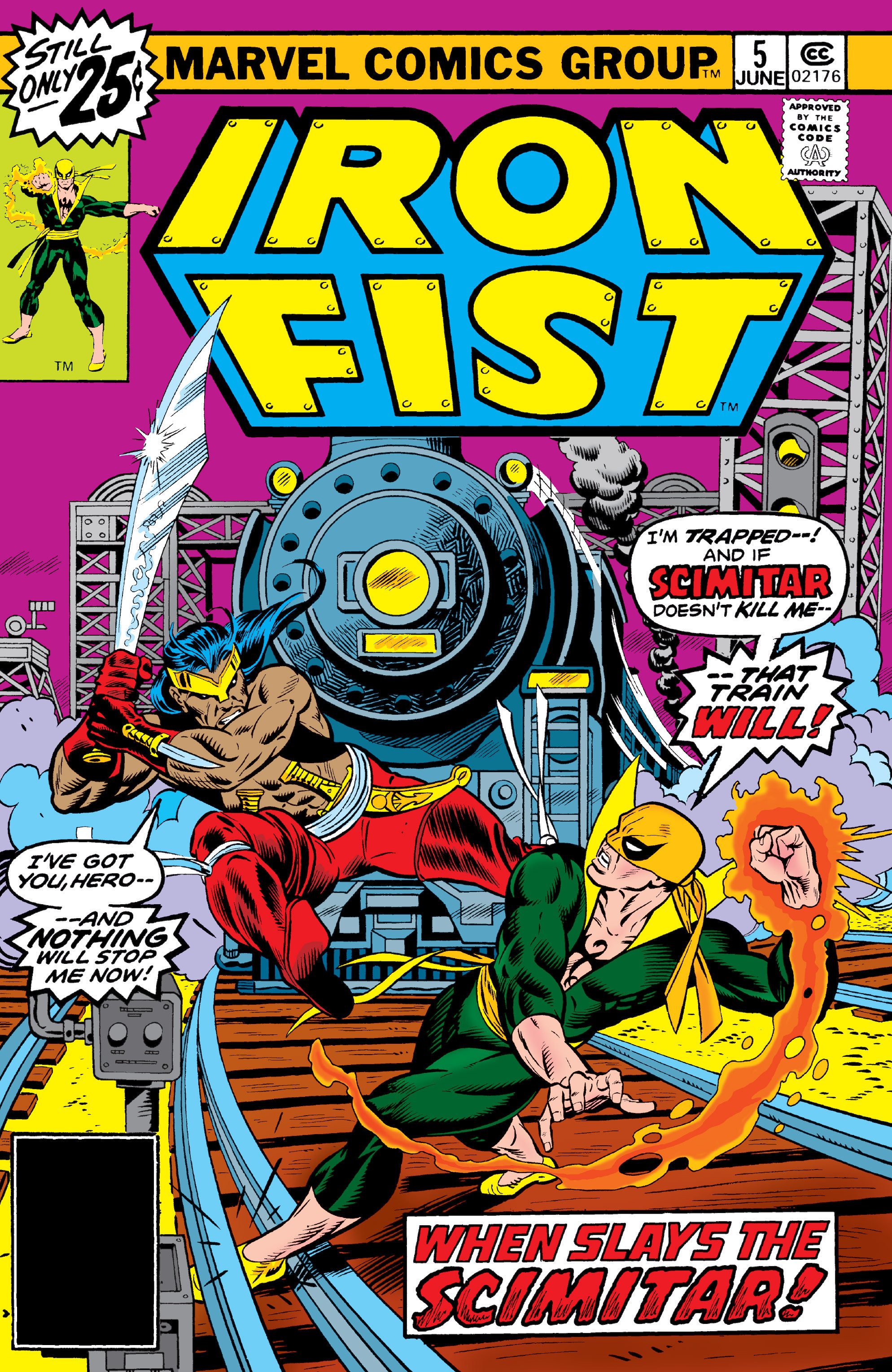 Read online Iron Fist (1975) comic -  Issue #5 - 1