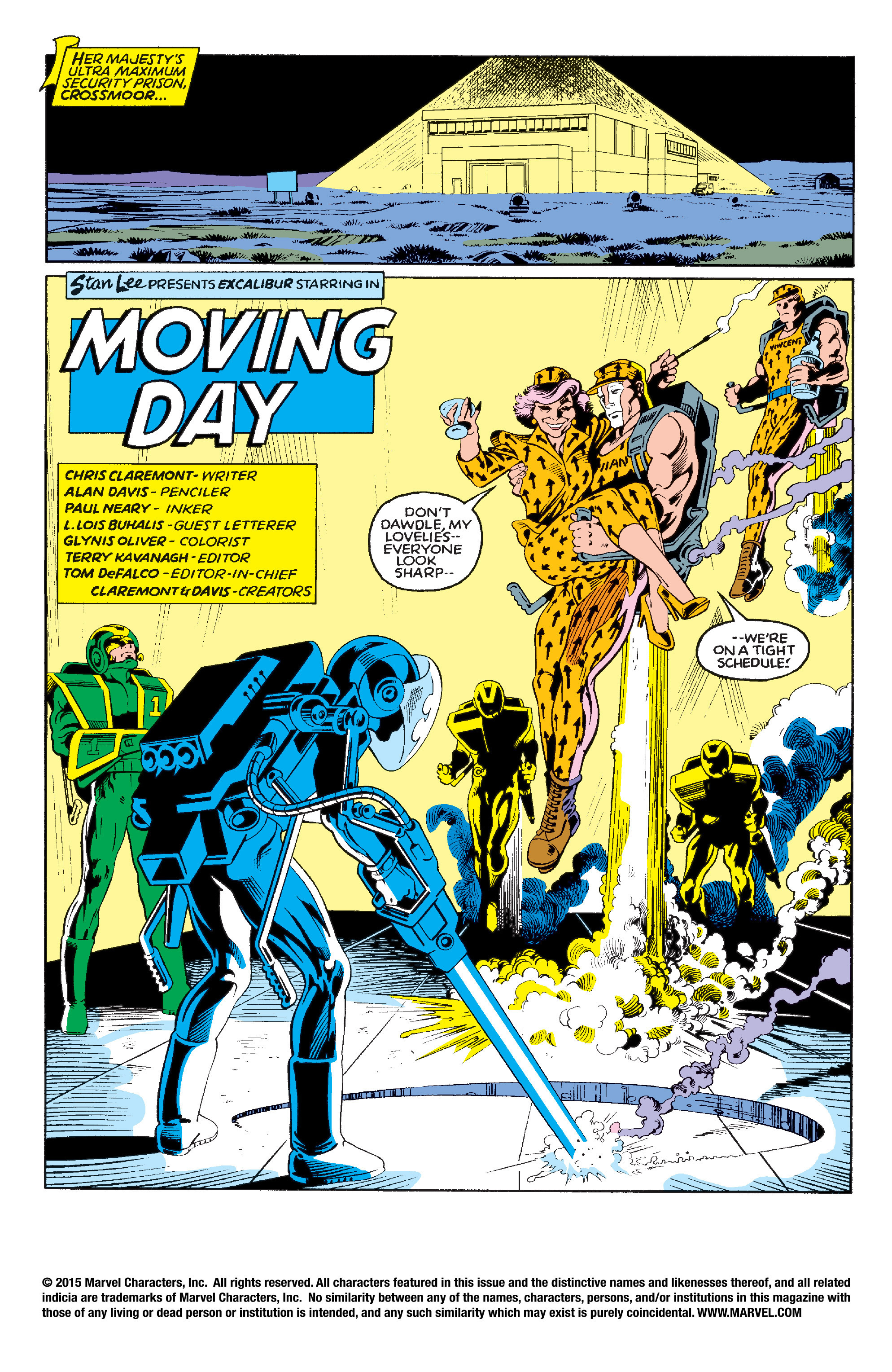 Read online Excalibur (1988) comic -  Issue #3 - 2