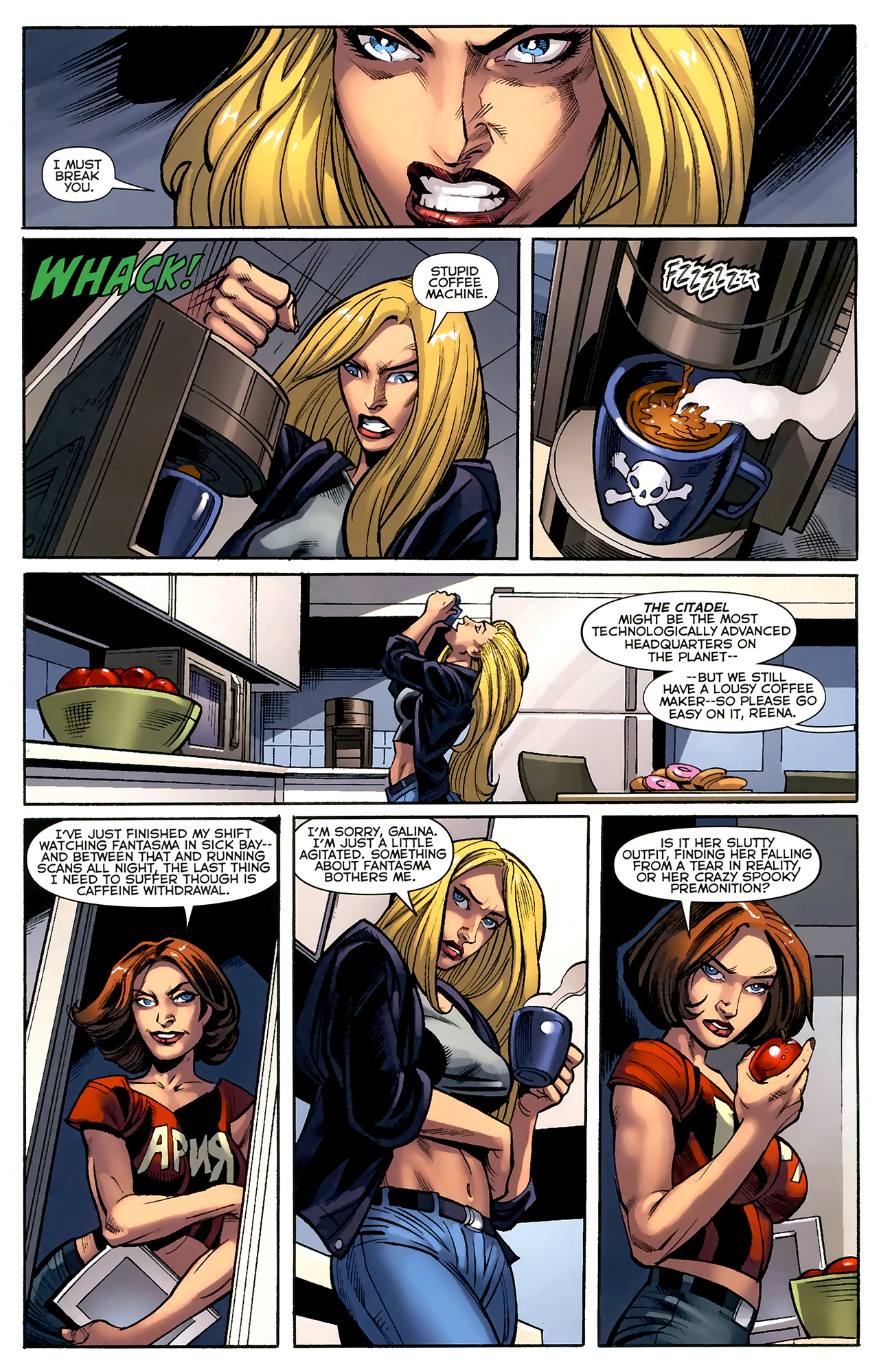 Read online Darkstar & The Winter Guard comic -  Issue #2 - 6