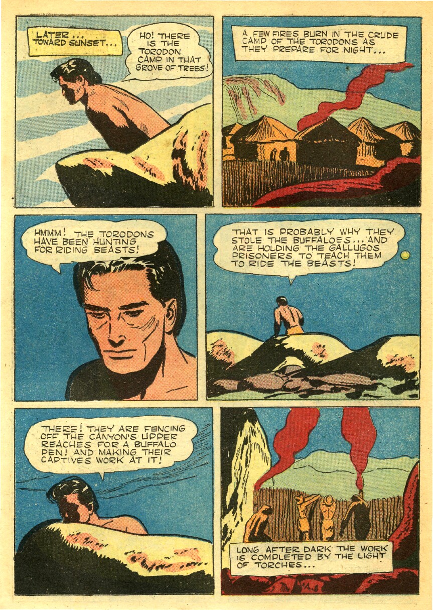 Read online Tarzan (1948) comic -  Issue #56 - 34