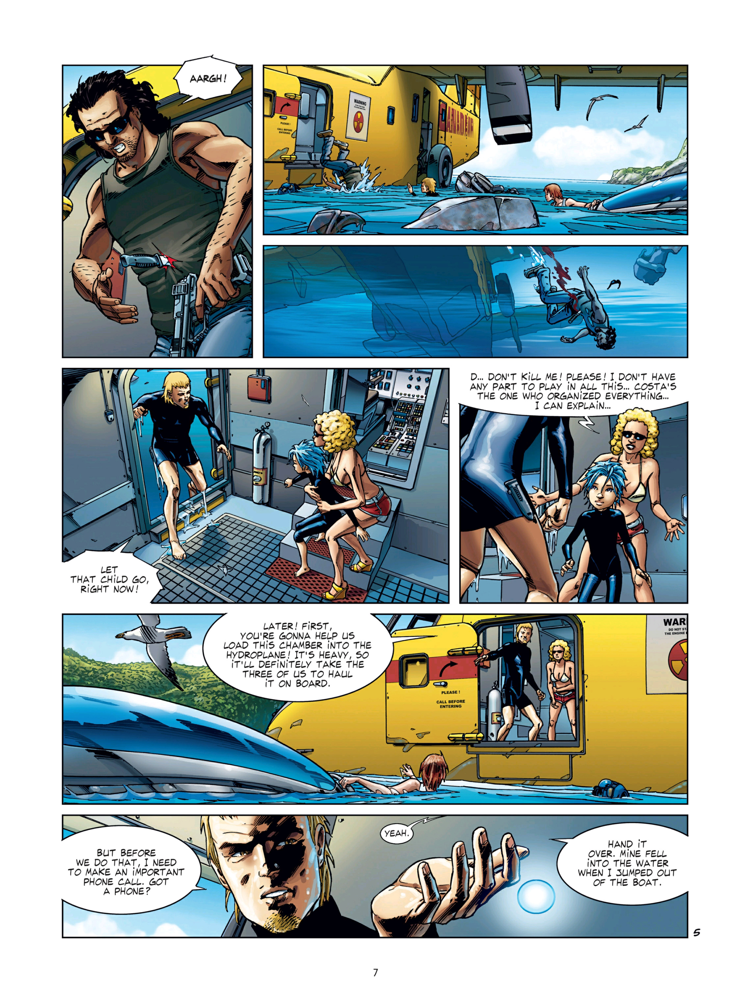 Read online Arctica comic -  Issue #3 - 7