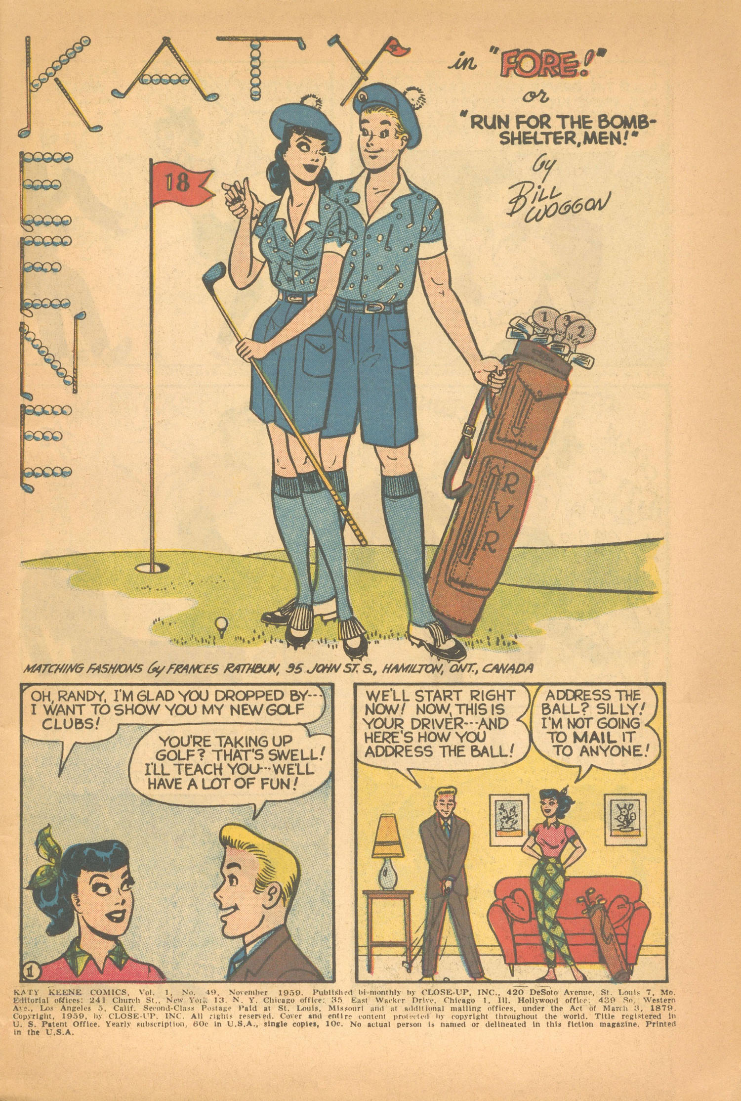 Read online Katy Keene (1949) comic -  Issue #49 - 3