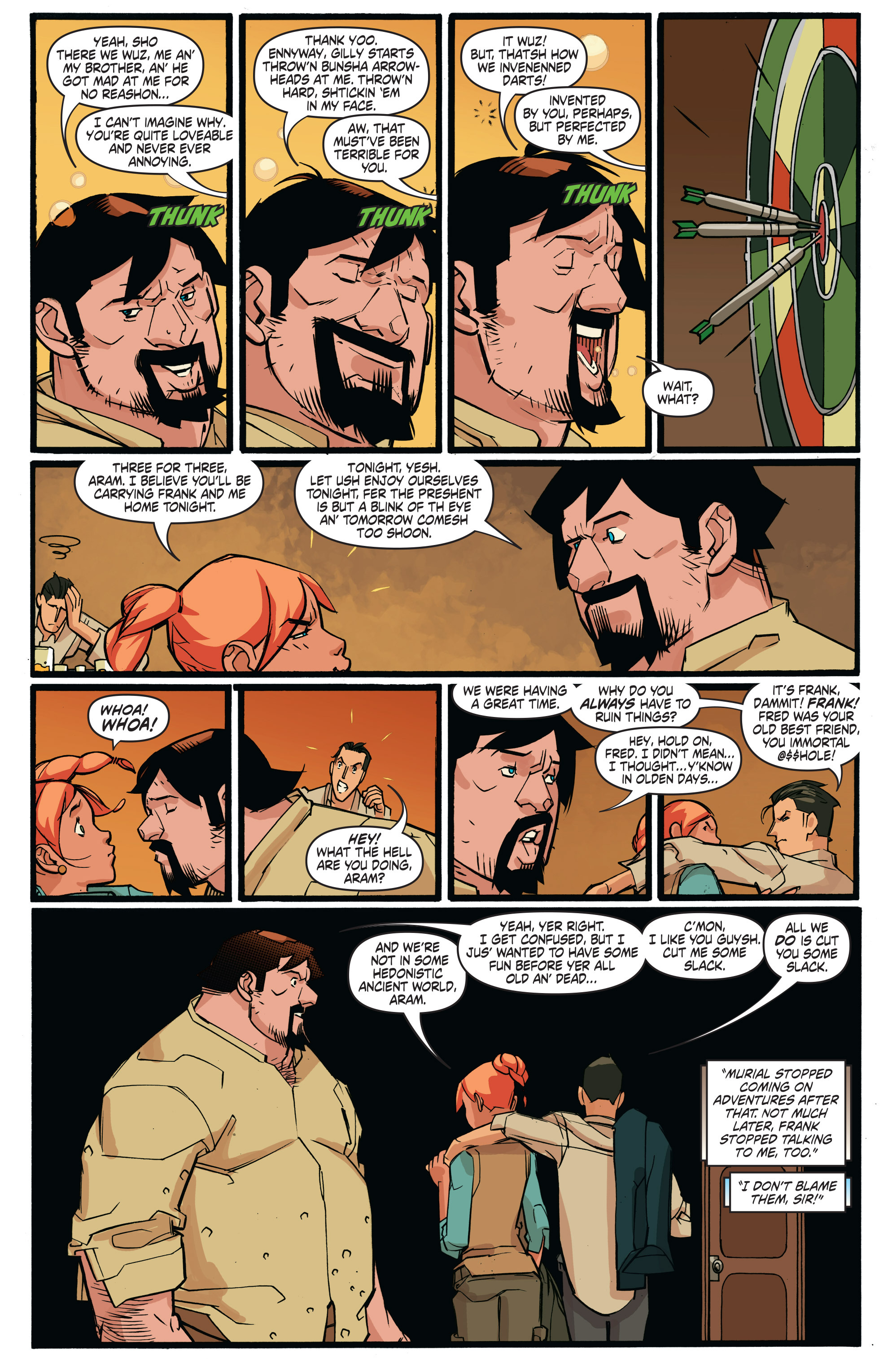 Read online A&A: The Adventures of Archer & Armstrong comic -  Issue #2 - 5