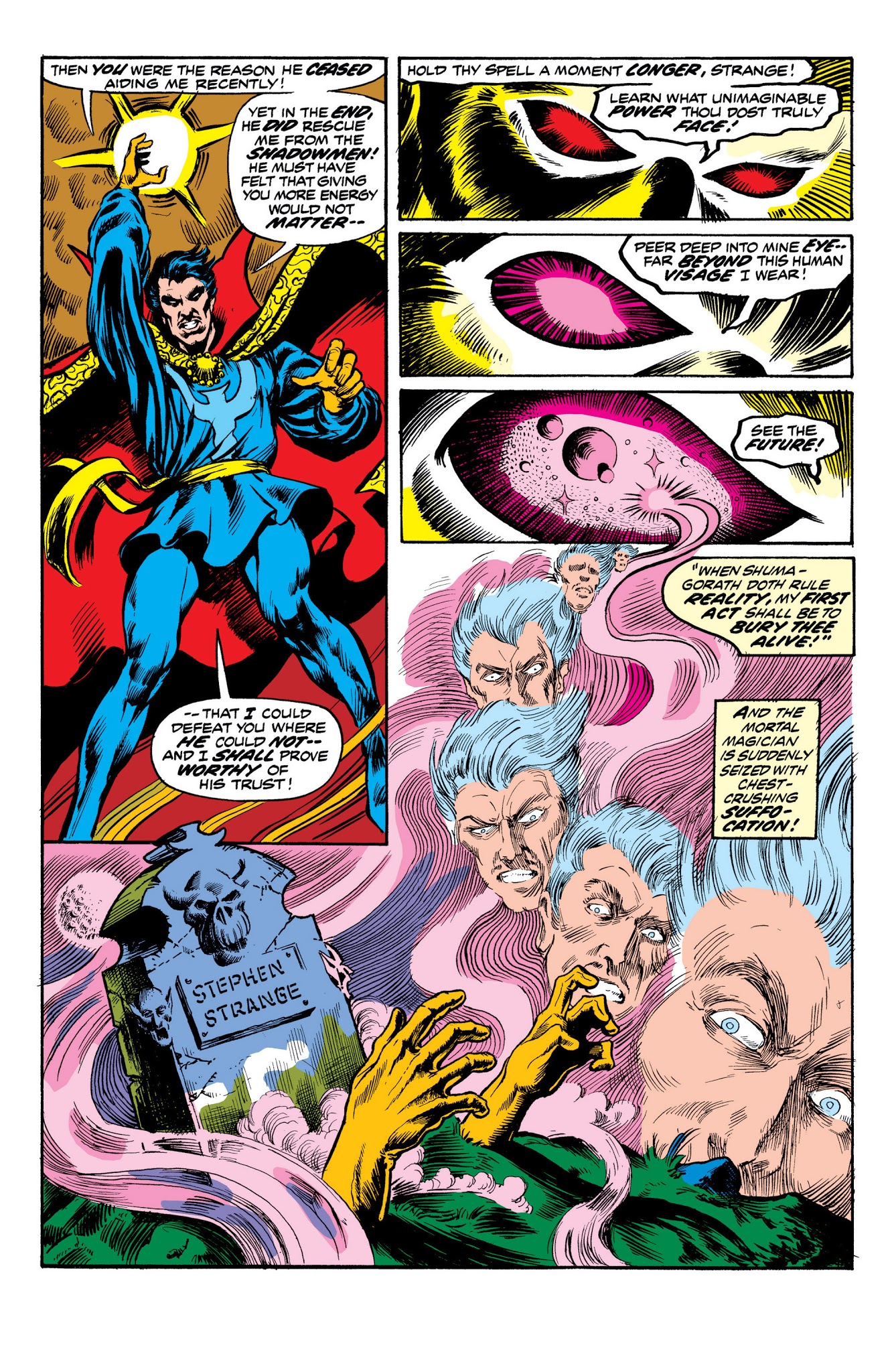 Read online Doctor Strange: A Separate Reality comic -  Issue # TPB - 309