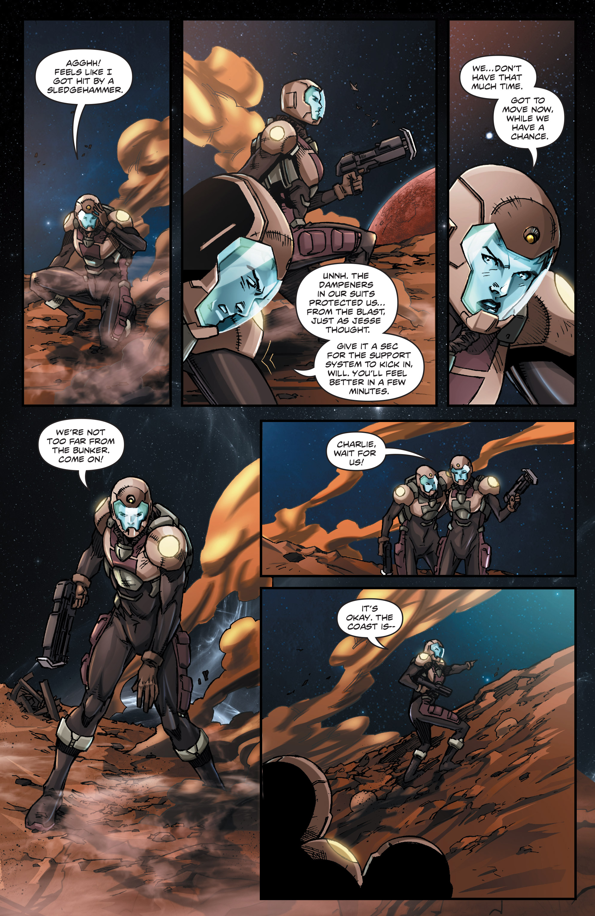 Read online Overtaken comic -  Issue #5 - 14