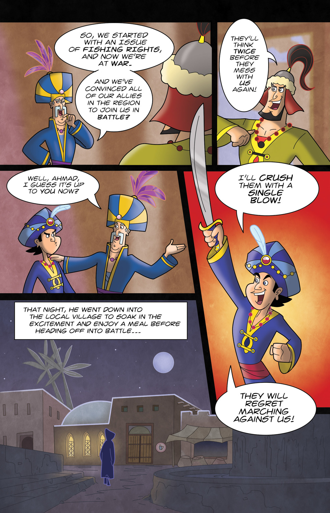 Read online 1001 Nights comic -  Issue #7 - 12