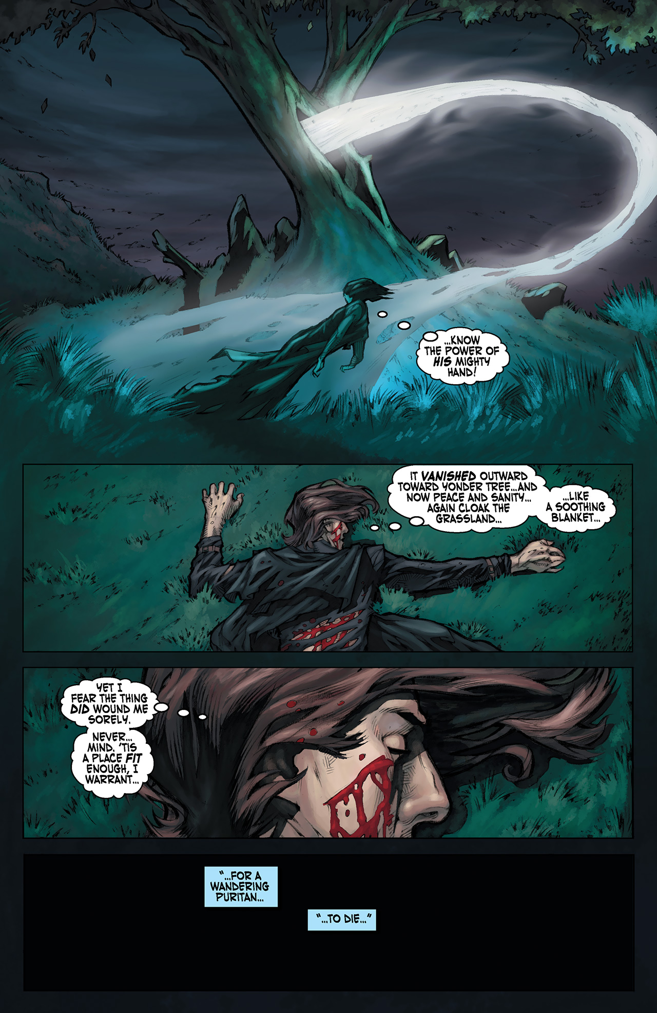 Read online Solomon Kane: Red Shadows comic -  Issue #1 - 15