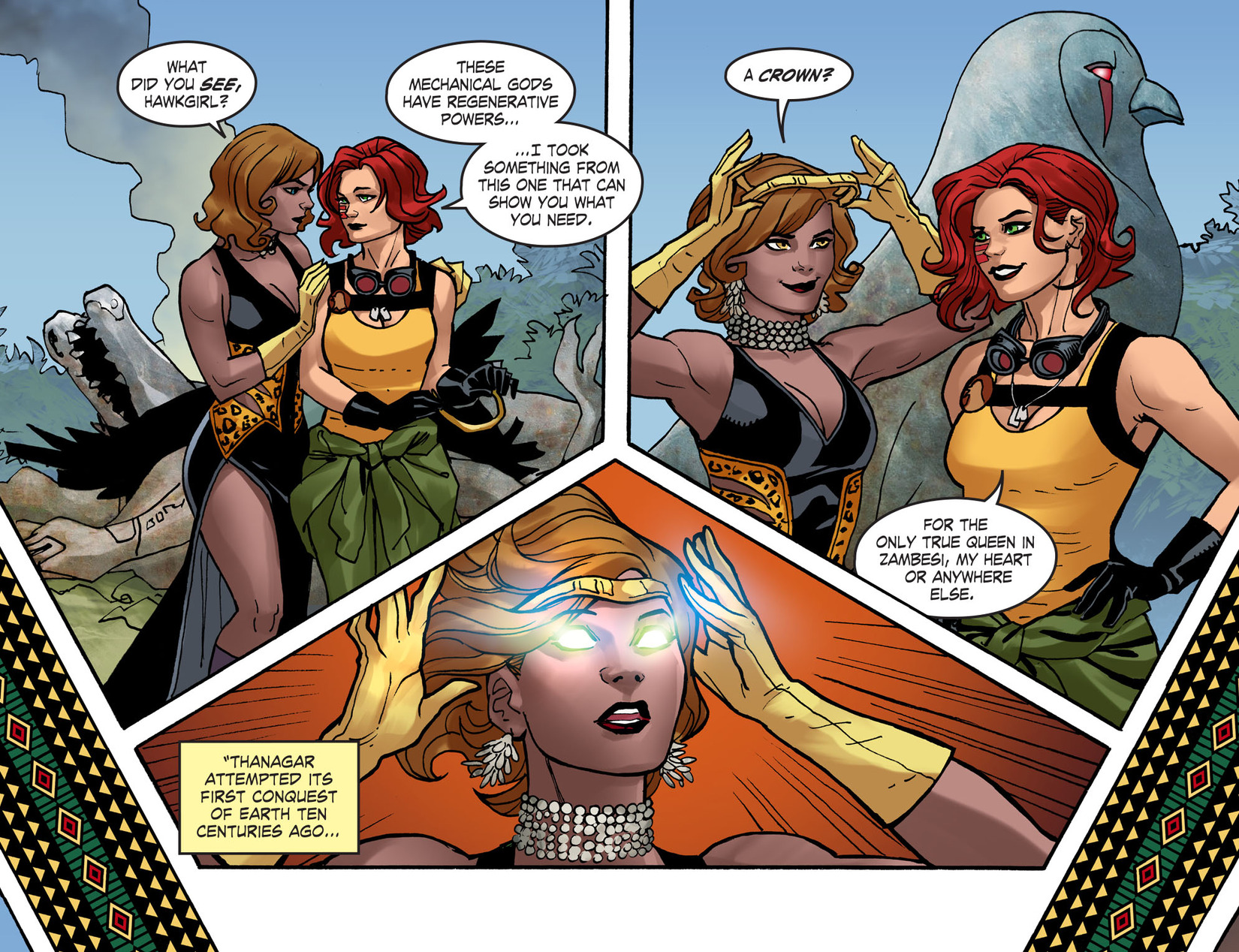 Read online DC Comics: Bombshells comic -  Issue #70 - 9