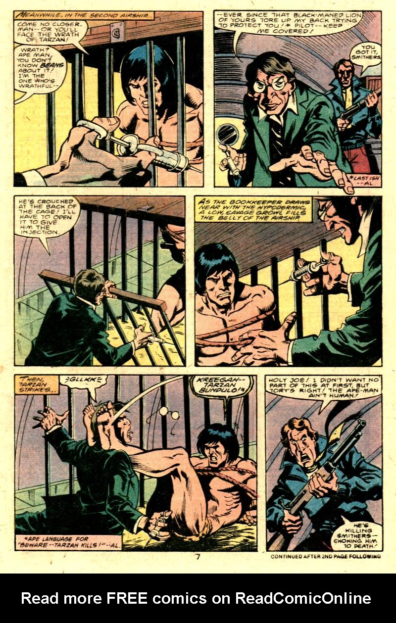 Read online Tarzan (1977) comic -  Issue #26 - 5