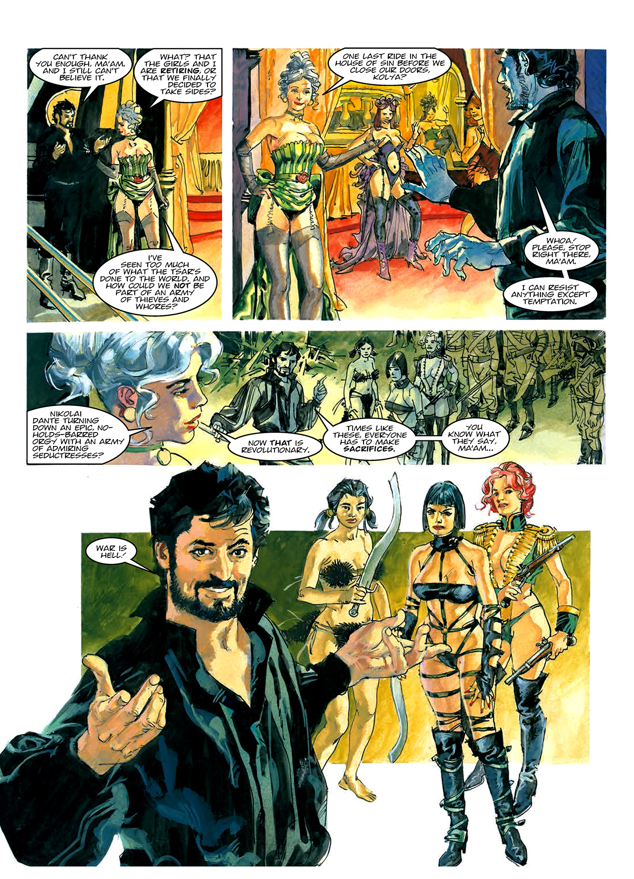 Read online Nikolai Dante comic -  Issue # TPB 10 - 18