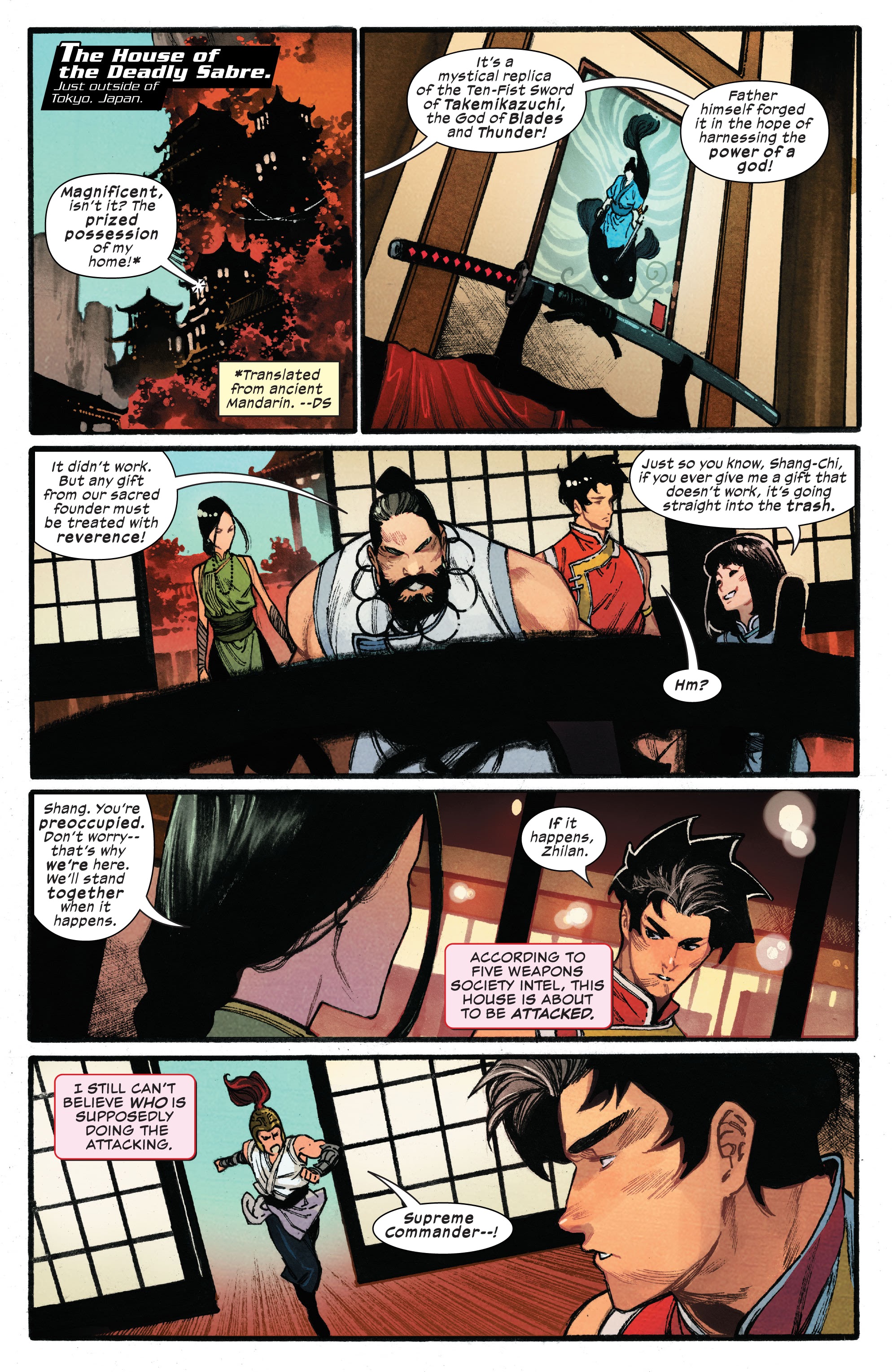 Read online Shang-Chi (2021) comic -  Issue #6 - 3
