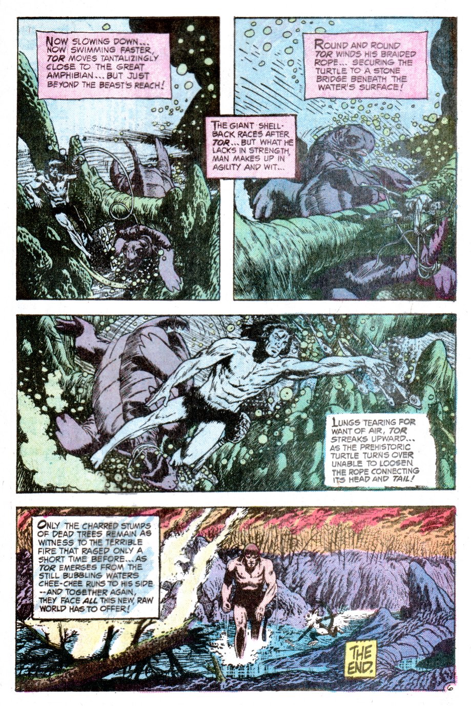 Read online Tor (1975) comic -  Issue #6 - 19