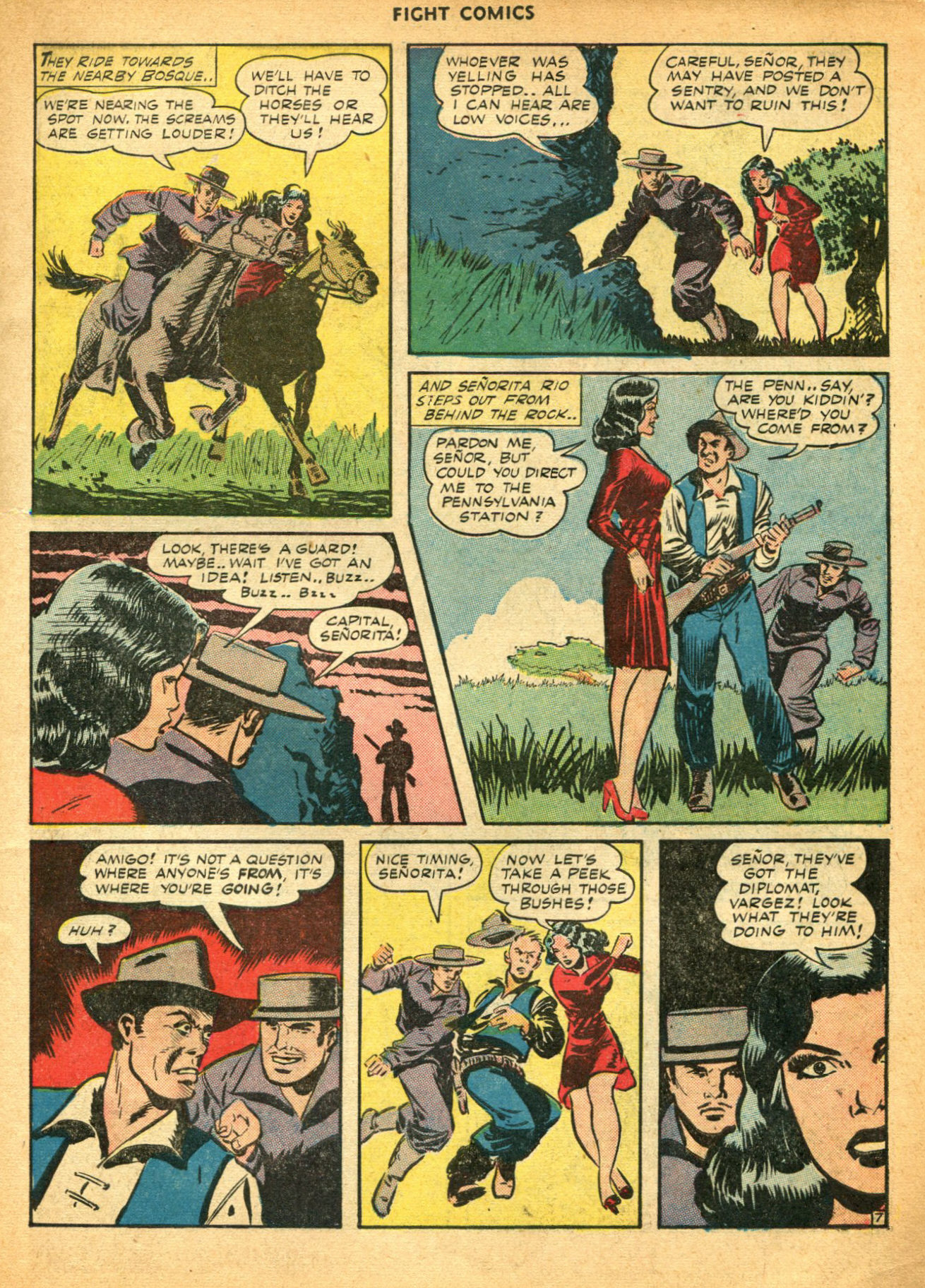 Read online Fight Comics comic -  Issue #28 - 19