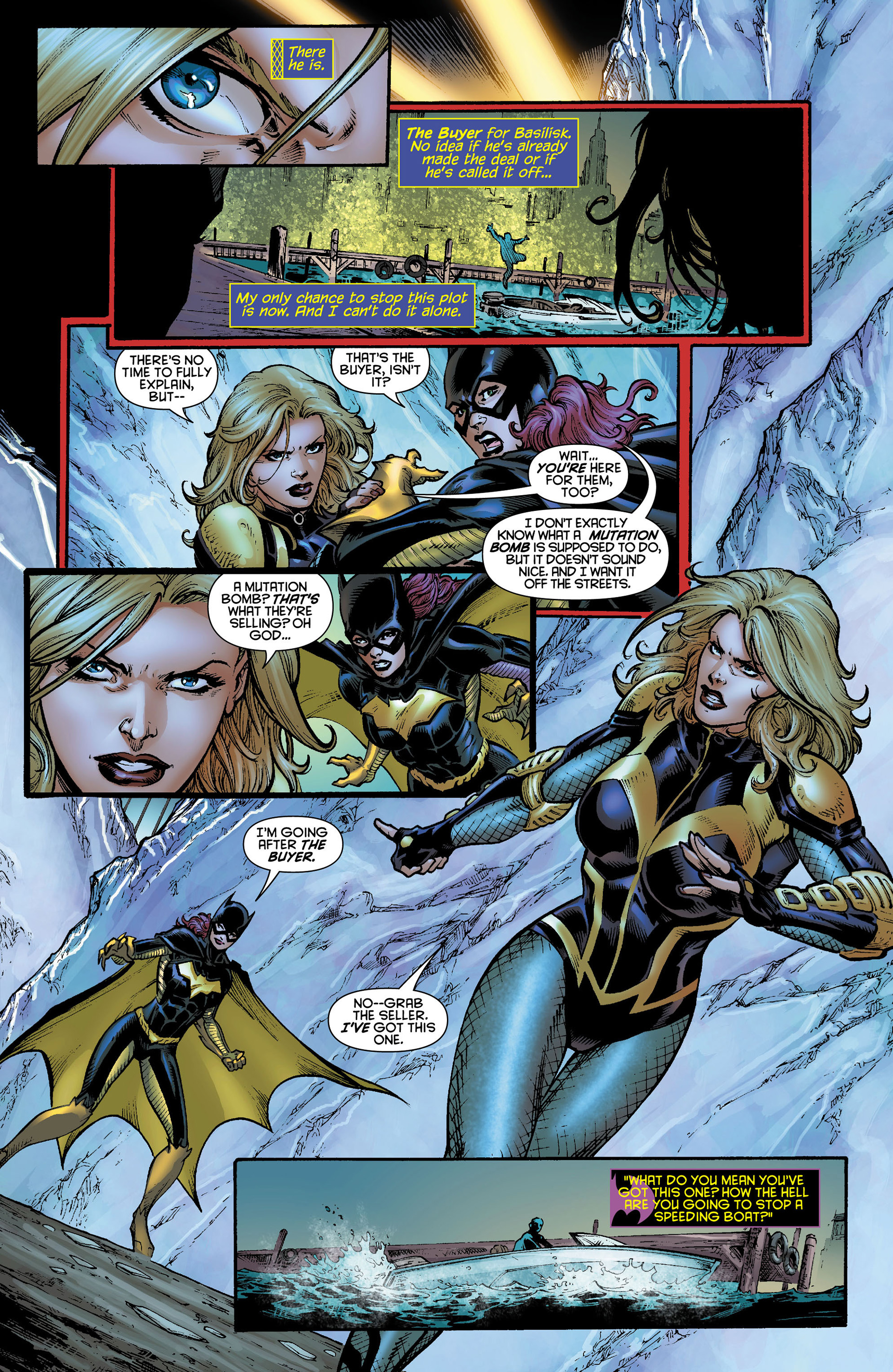 Read online Birds of Prey (2011) comic -  Issue #0 - 14