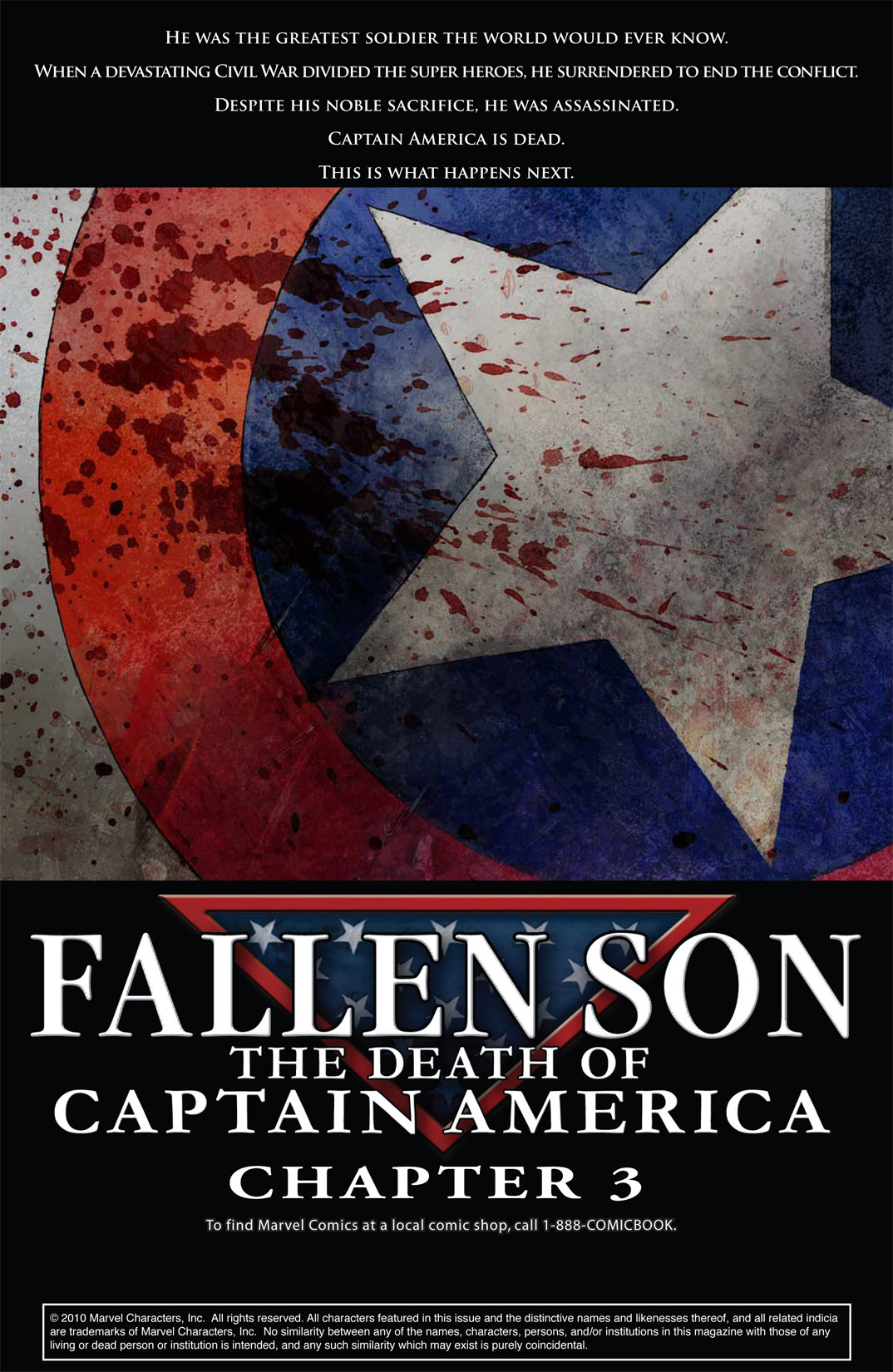 Read online Fallen Son: The Death of Captain America comic -  Issue #3 - 2