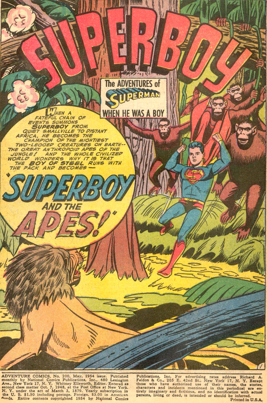Adventure Comics (1938) issue 200 - Page 3