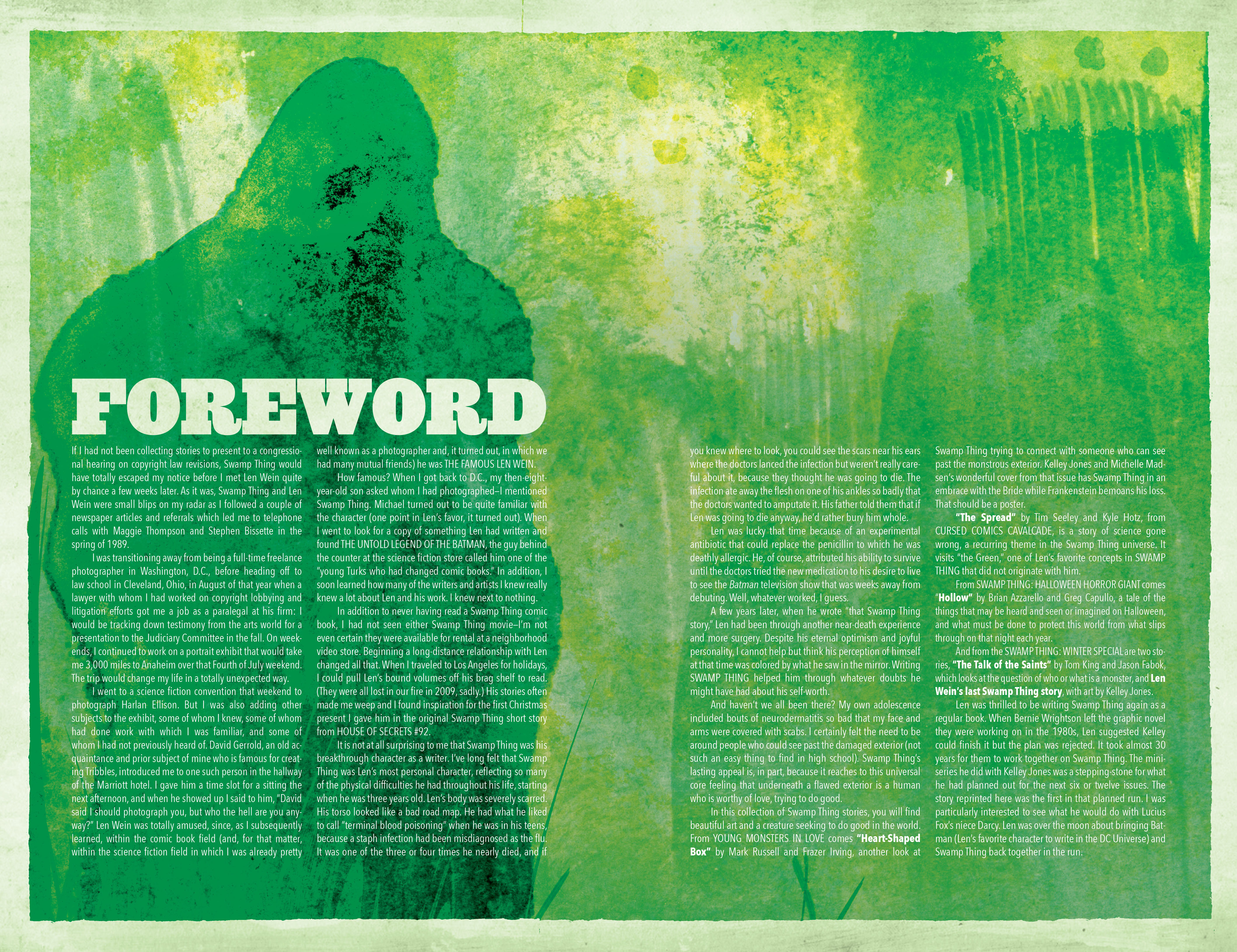 Read online Swamp Thing: Roots of Terror The Deluxe Edition comic -  Issue # TPB (Part 1) - 6