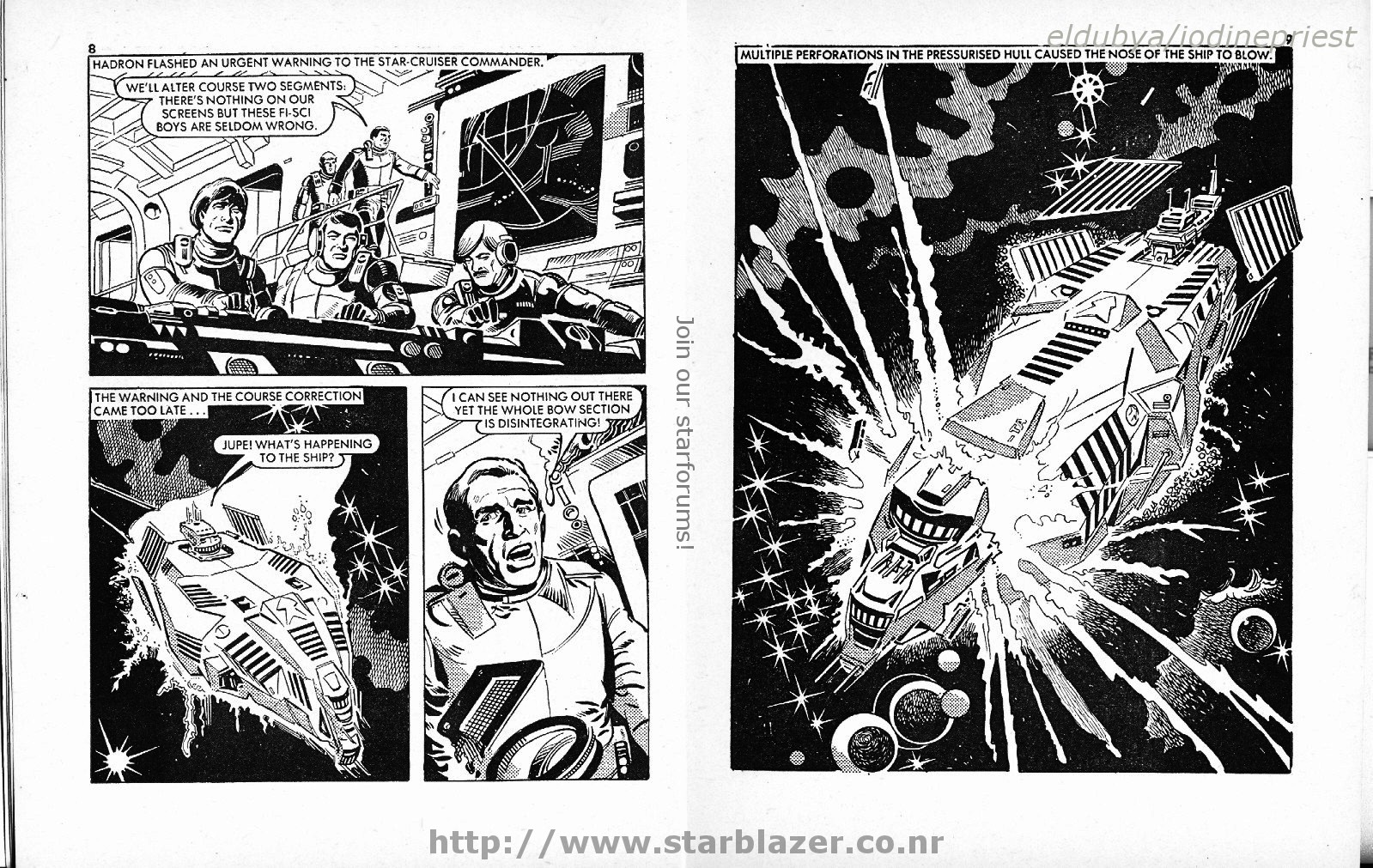 Read online Starblazer comic -  Issue #109 - 6