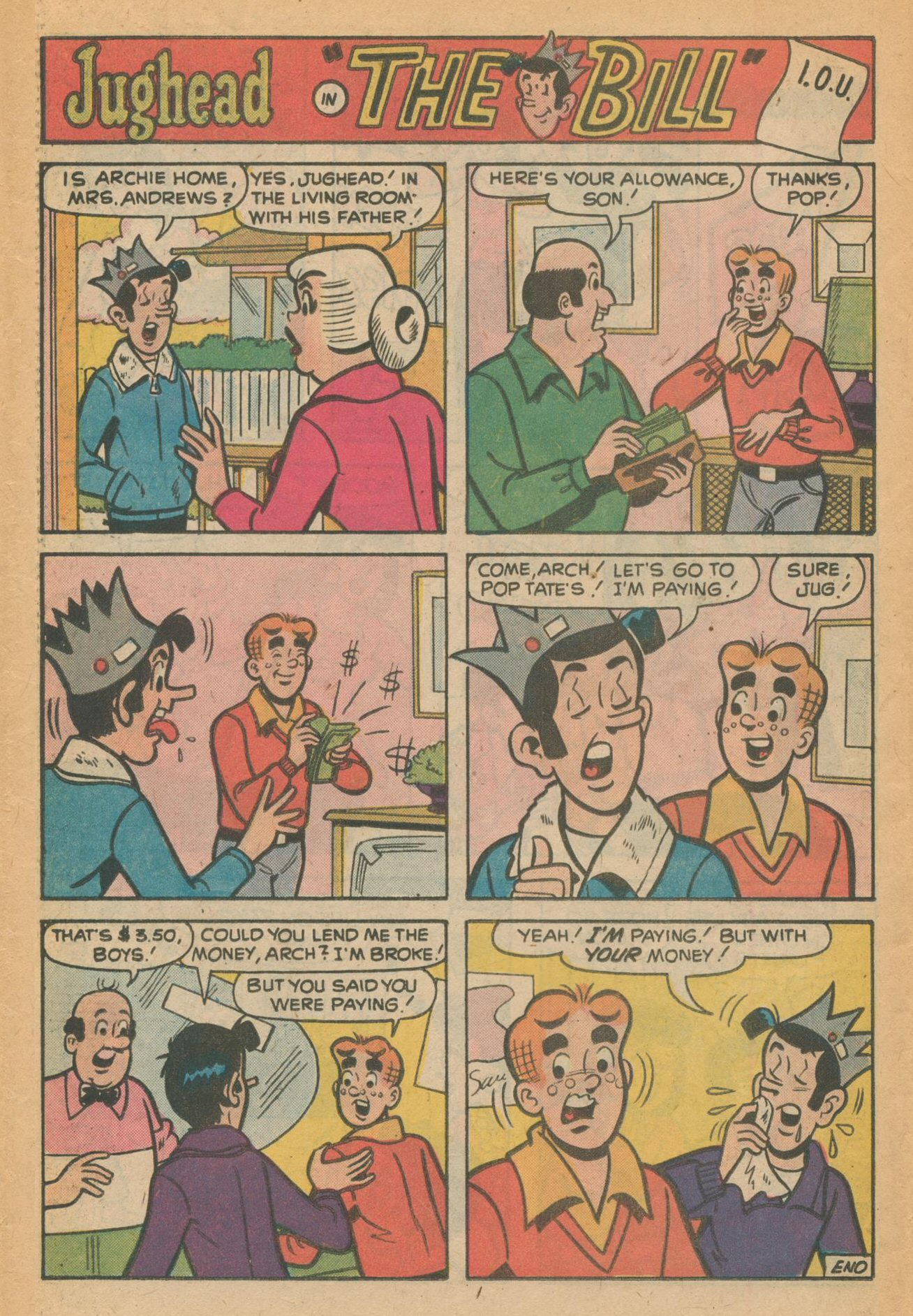 Read online Archie's Joke Book Magazine comic -  Issue #252 - 22