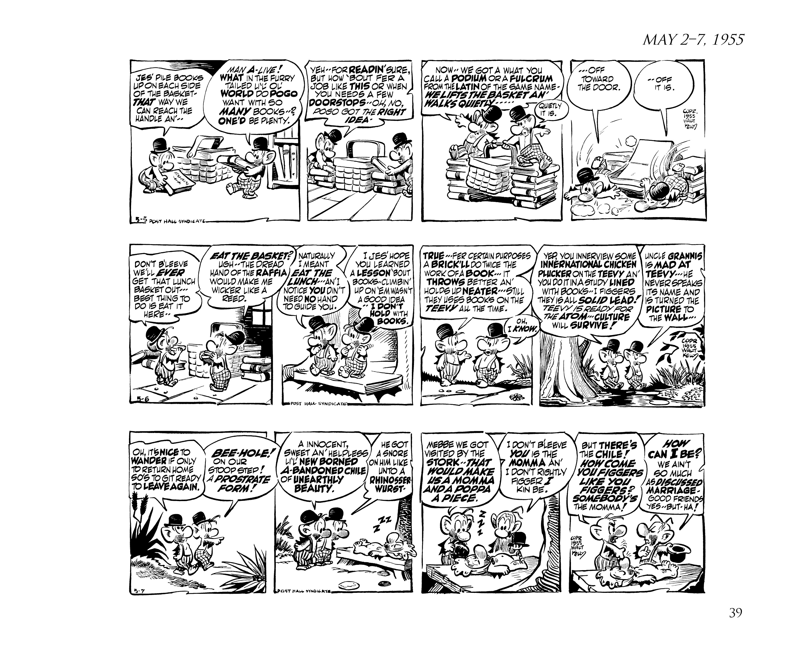 Read online Pogo by Walt Kelly: The Complete Syndicated Comic Strips comic -  Issue # TPB 4 (Part 1) - 51