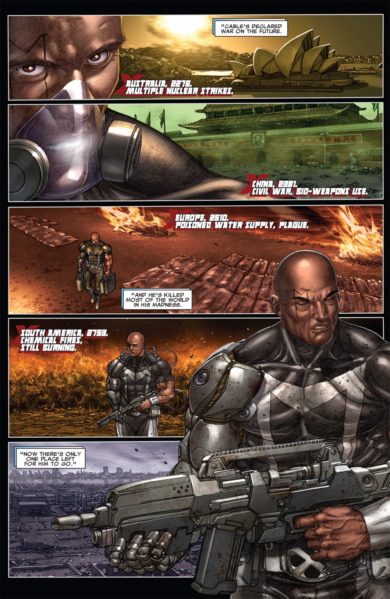Read online X-Force/Cable: Messiah War comic -  Issue # Full - 13