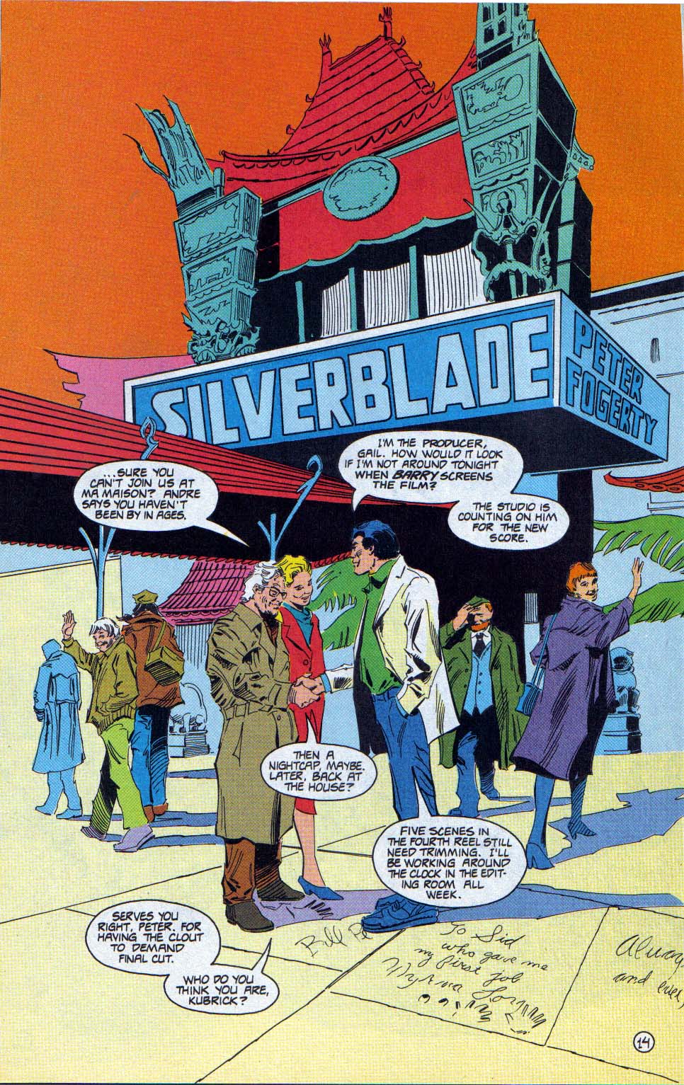 Read online Silverblade comic -  Issue #9 - 14