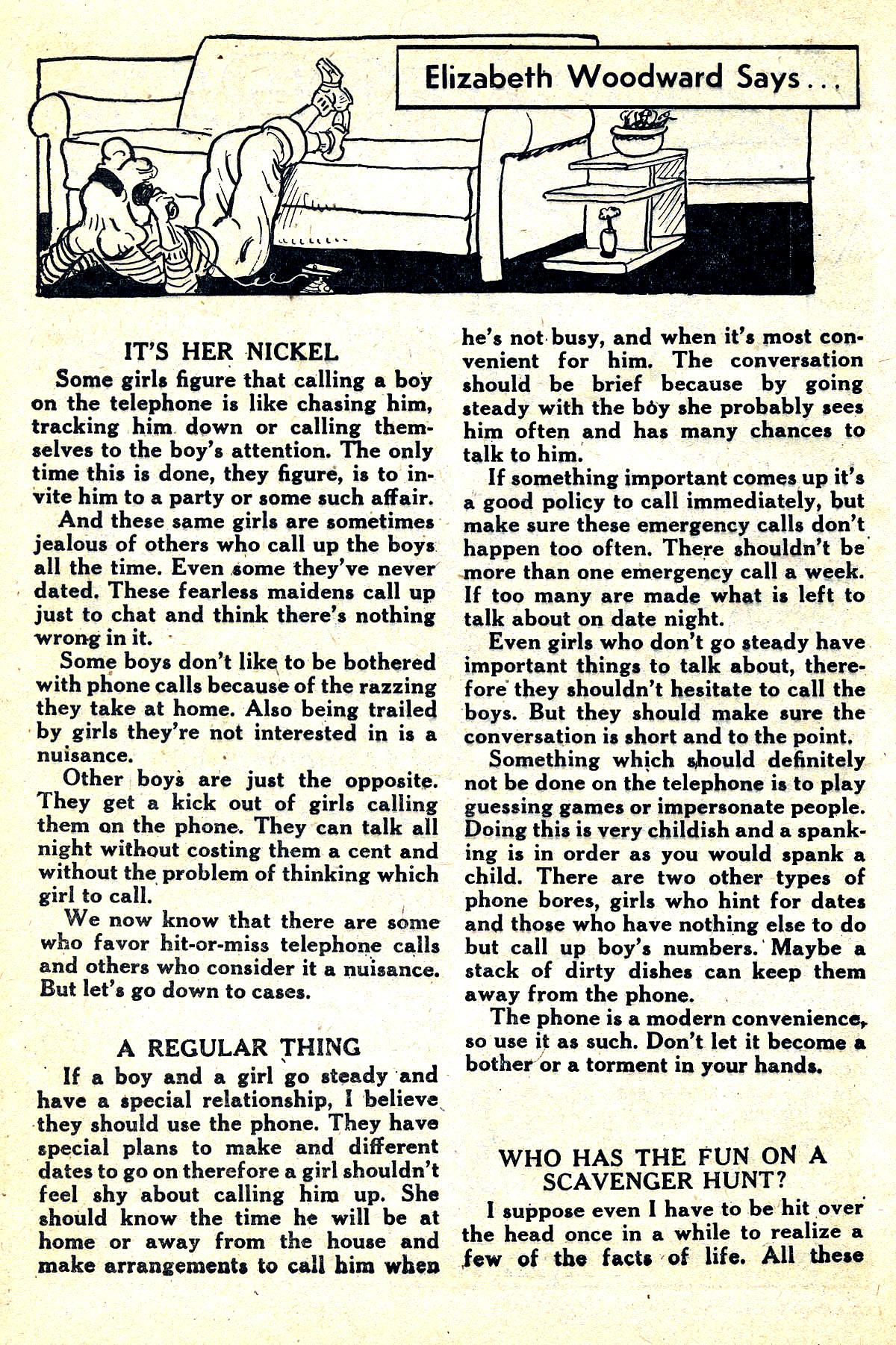 Read online Fritzi Ritz (1953) comic -  Issue #28 - 32
