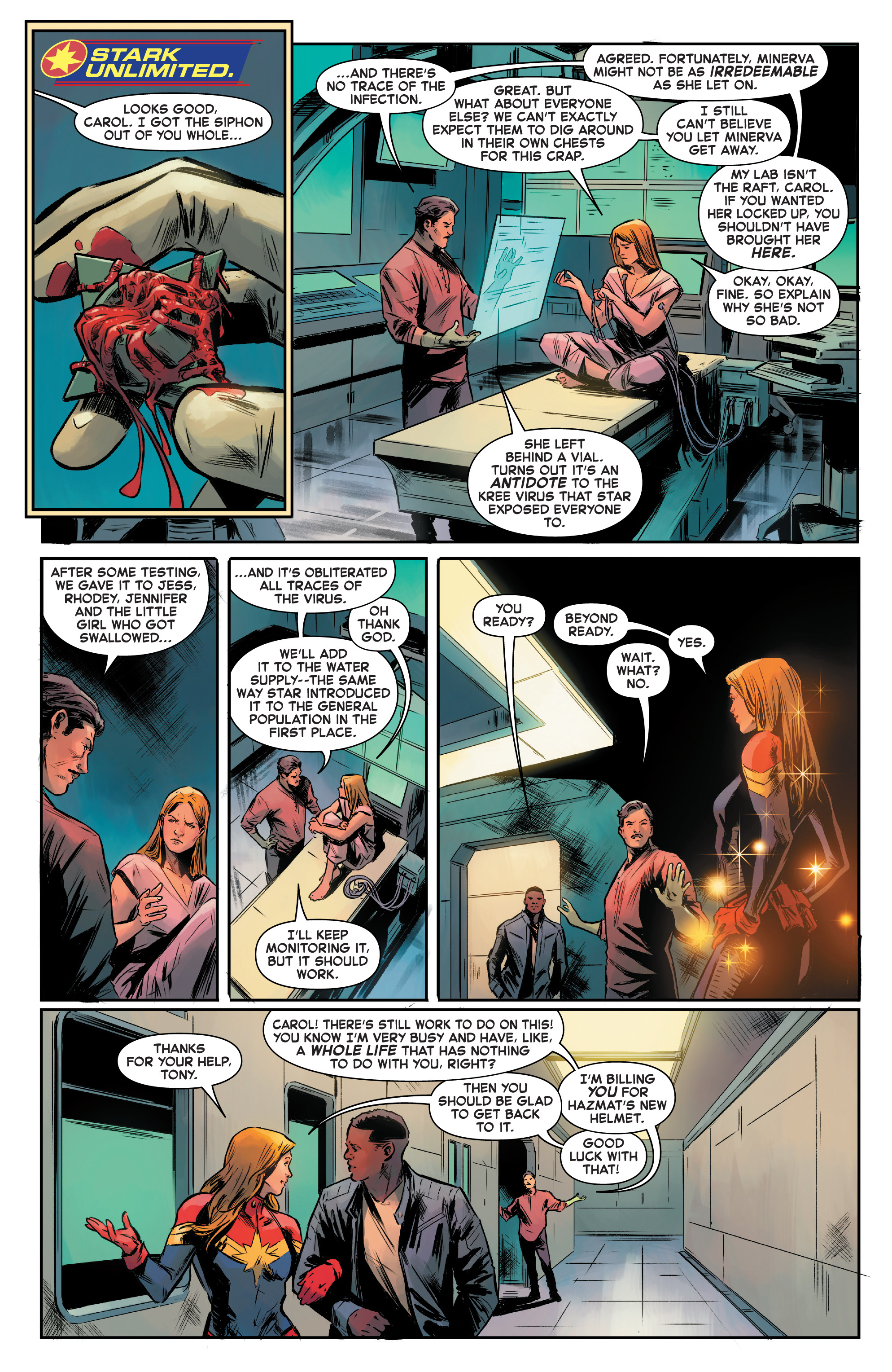 Read online Captain Marvel (2019) comic -  Issue #11 - 19