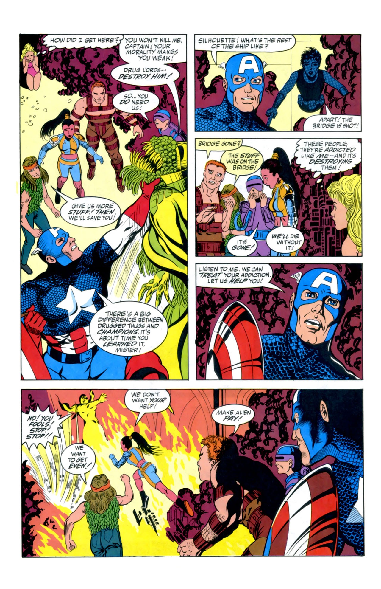 Read online Captain America Goes to War Against Drugs comic -  Issue #2 - 23