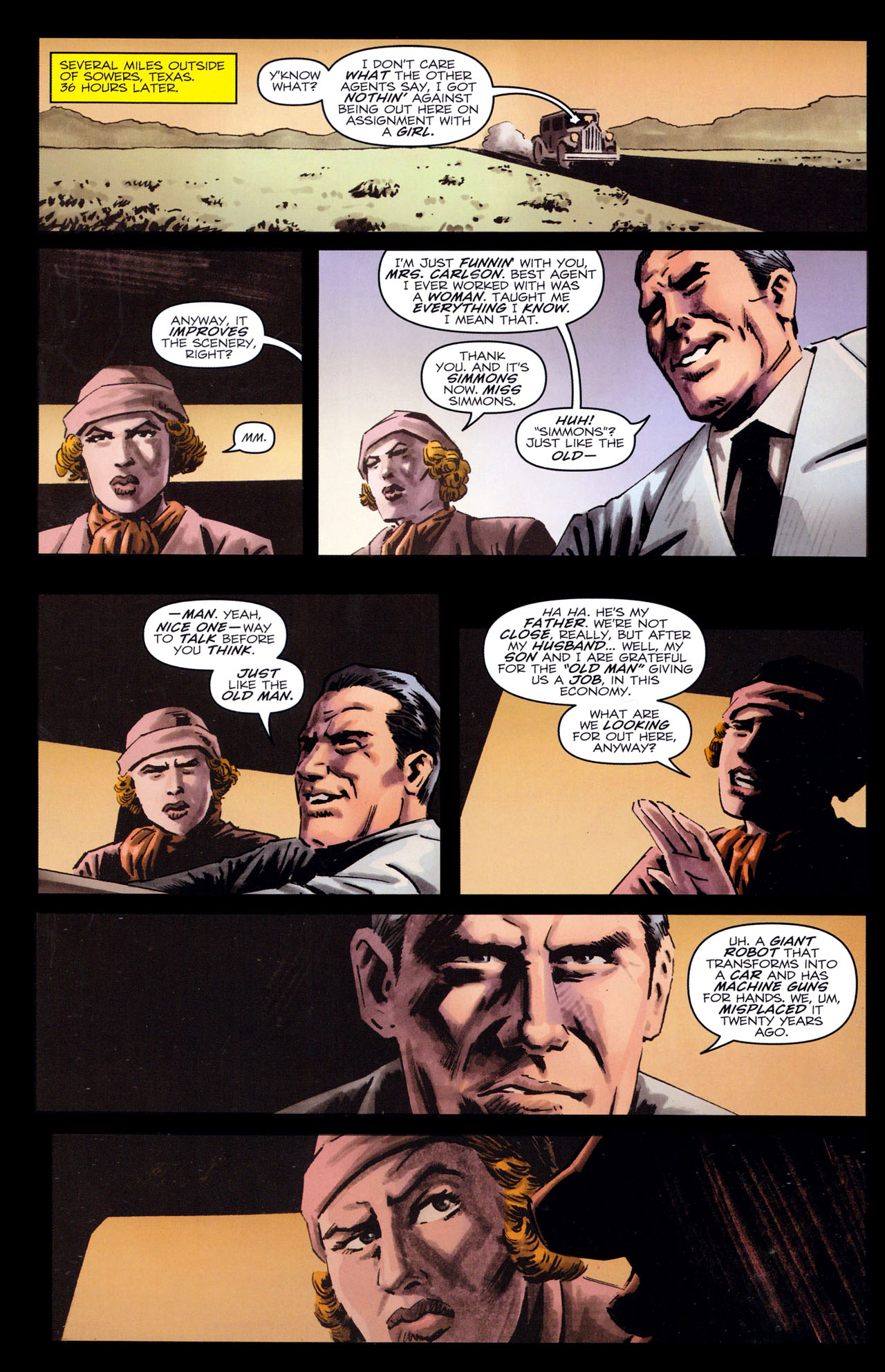 Read online Transformers: Sector 7 comic -  Issue #3 - 7