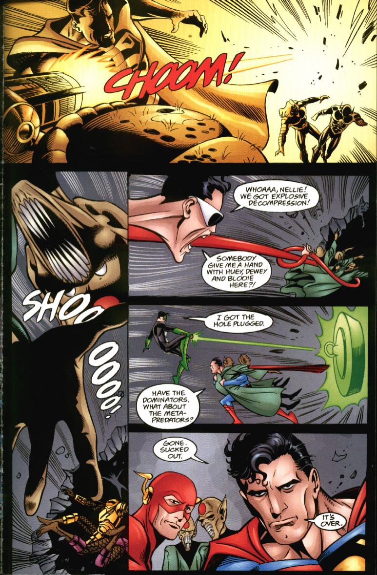 Read online JLA Versus Predator comic -  Issue # Full - 49