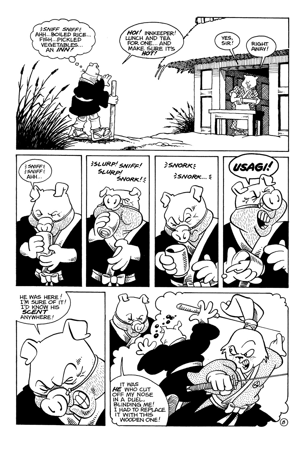 Read online Usagi Yojimbo (1987) comic -  Issue #9 - 9
