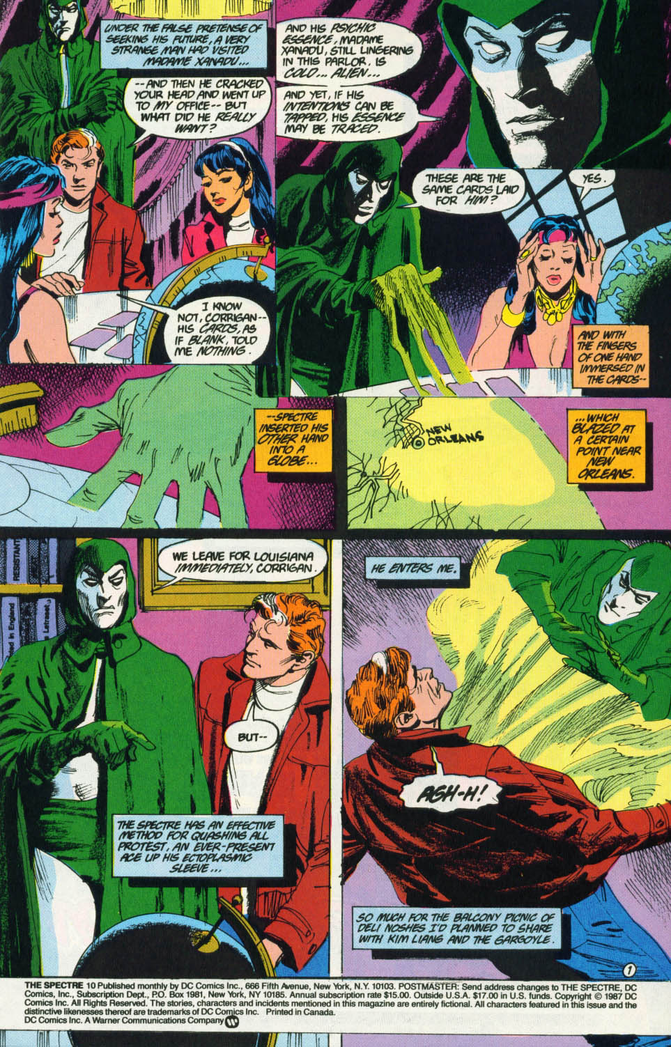 Read online The Spectre (1987) comic -  Issue #10 - 2