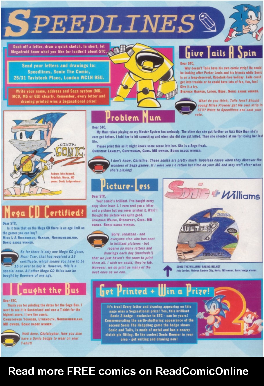 Read online Sonic the Comic comic -  Issue #6 - 31