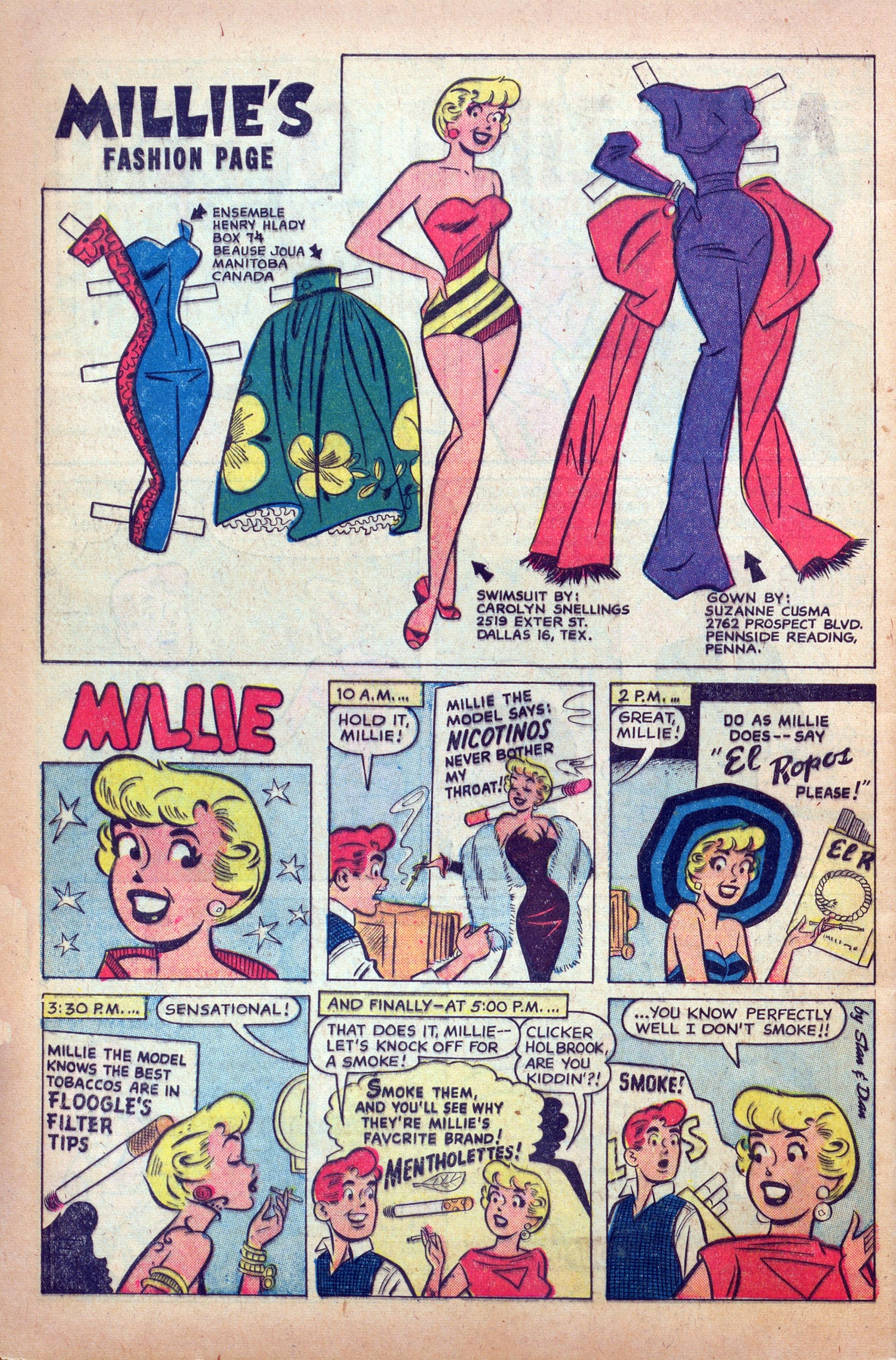 Read online Millie the Model comic -  Issue #83 - 32