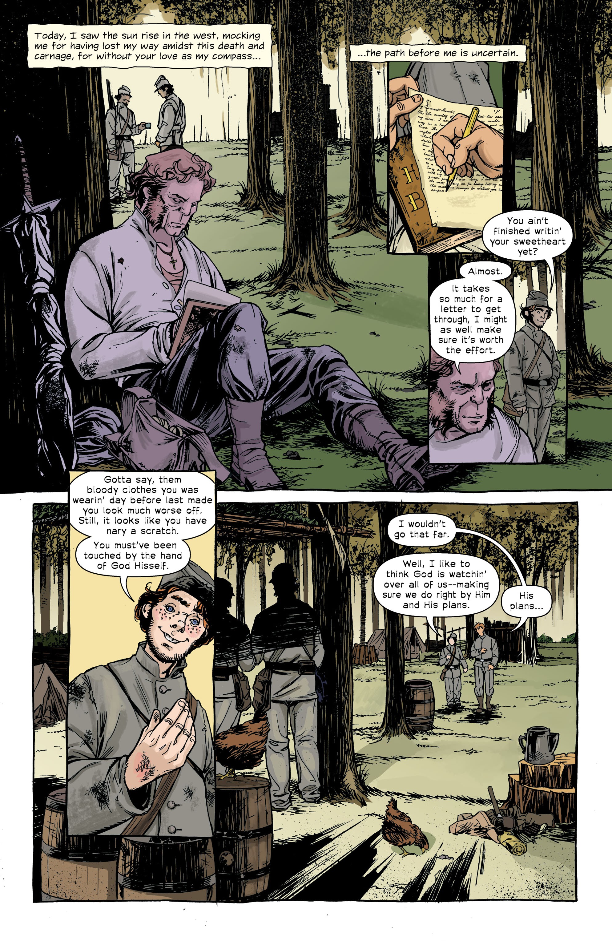 Read online The Old Guard: Tales Through Time comic -  Issue #4 - 20