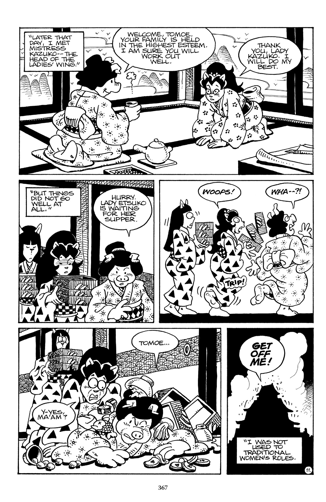 Read online The Usagi Yojimbo Saga comic -  Issue # TPB 5 - 362