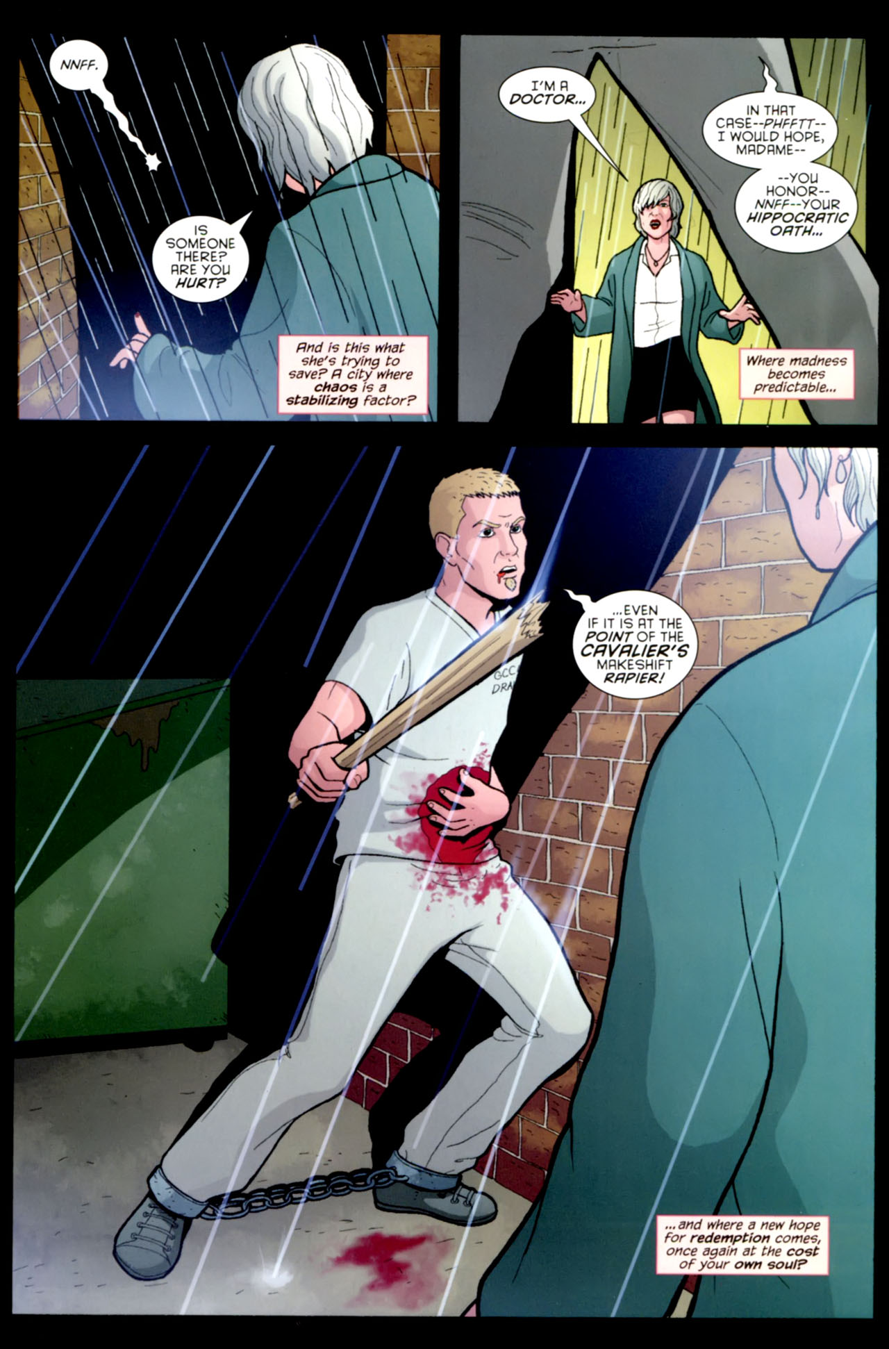 Read online Gotham Gazette comic -  Issue # Issue Batman Dead - 17