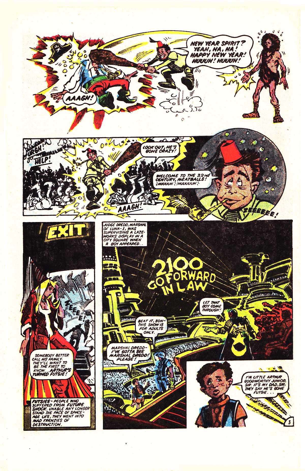 Read online Judge Dredd: The Early Cases comic -  Issue #6 - 5