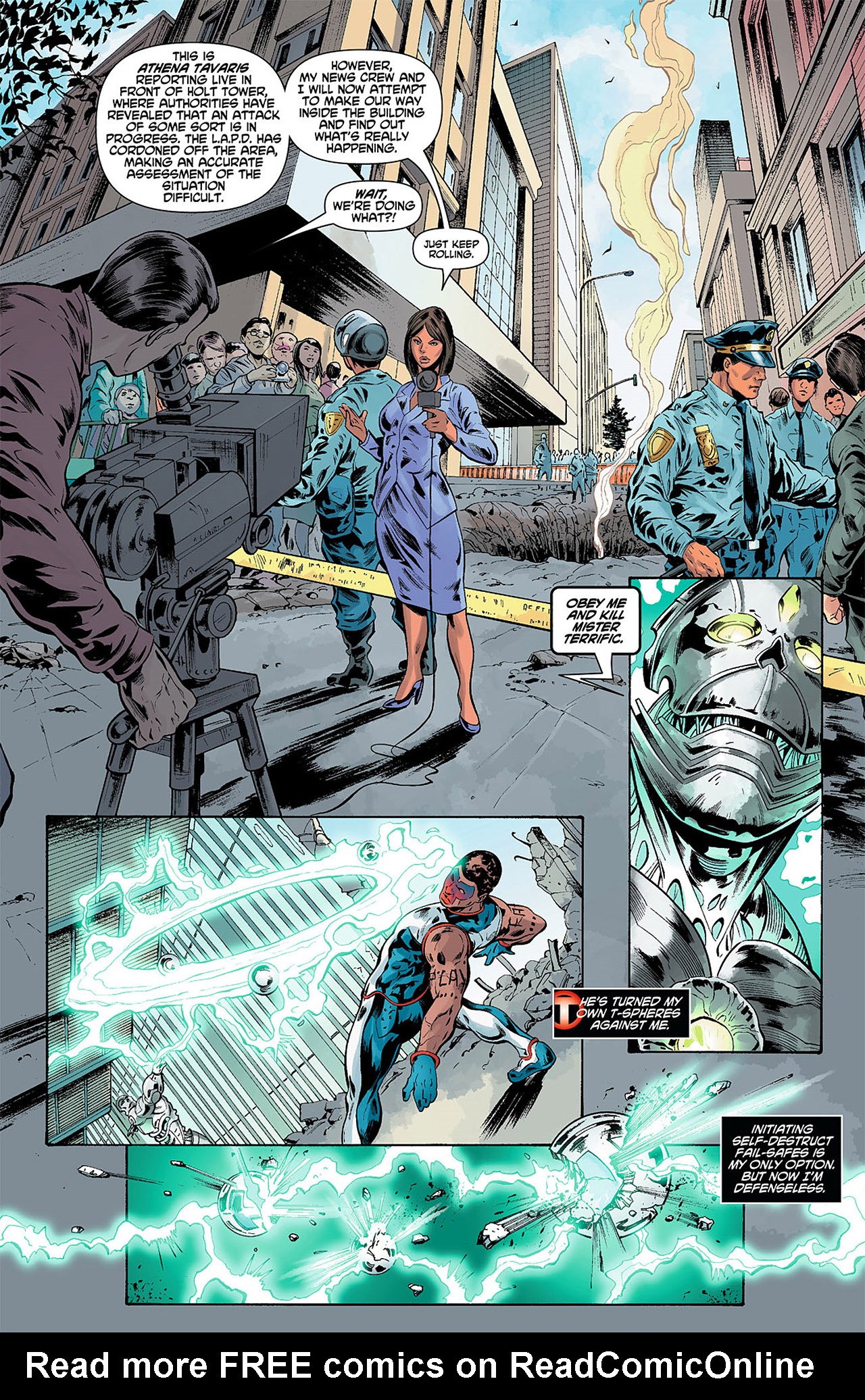 Read online Mister Terrific comic -  Issue #8 - 8